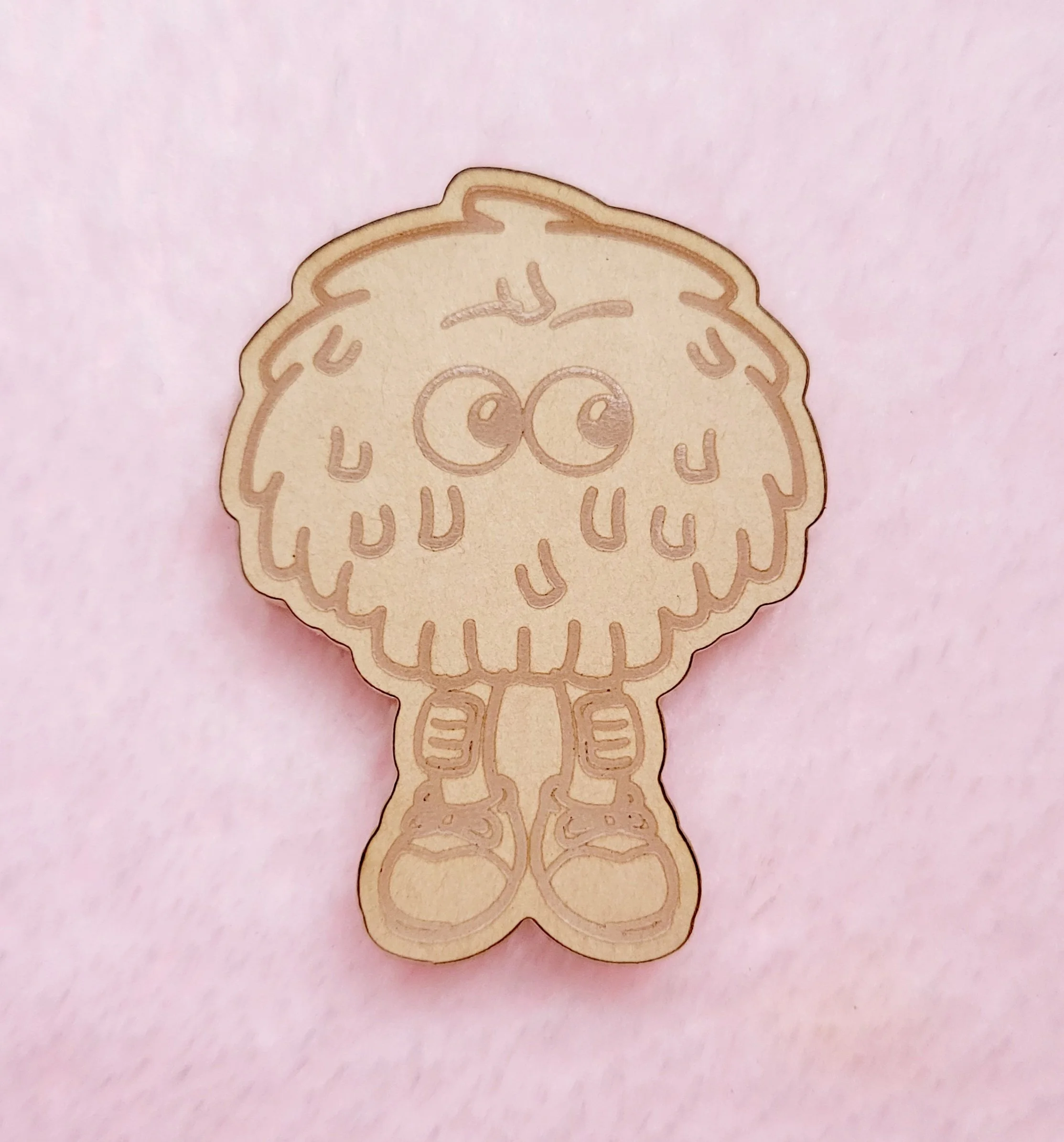 Fry Boy With Legs No Glasses Flat