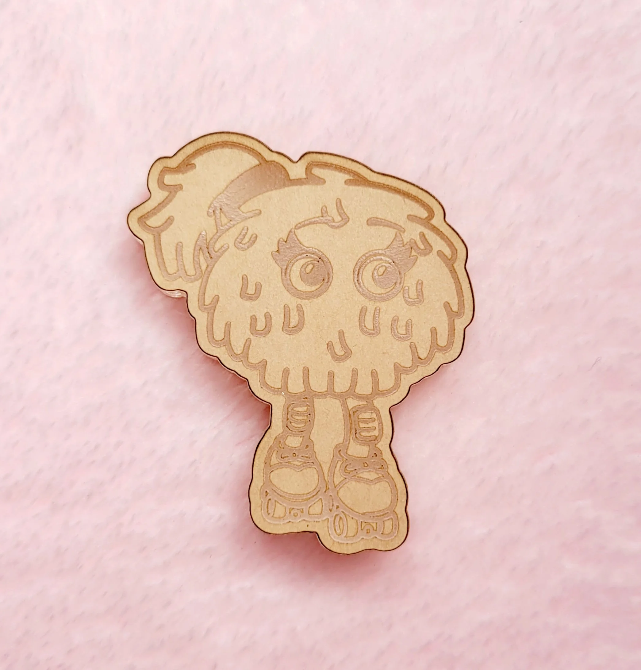 Fry Girl One Ponytail With Legs Flat