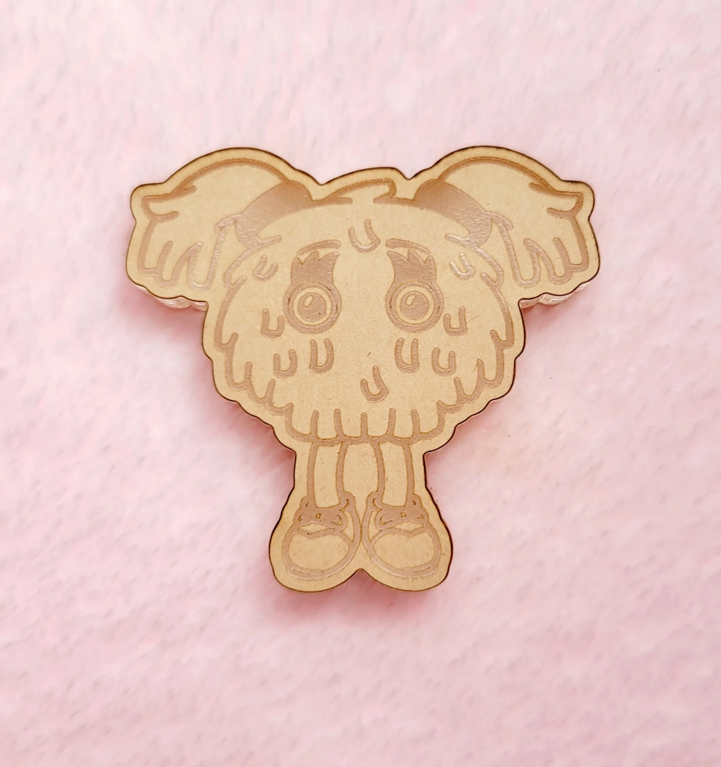 Fry Girl Two Ponytails And Legs Flat