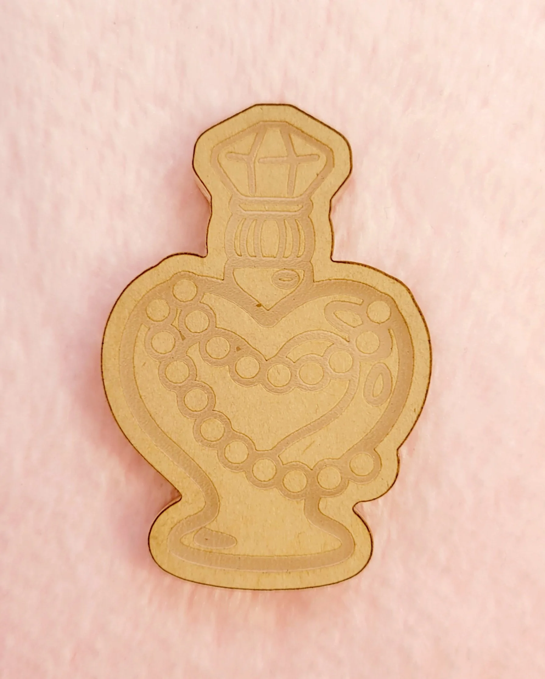 Kawaii Perfume Bottle Flat