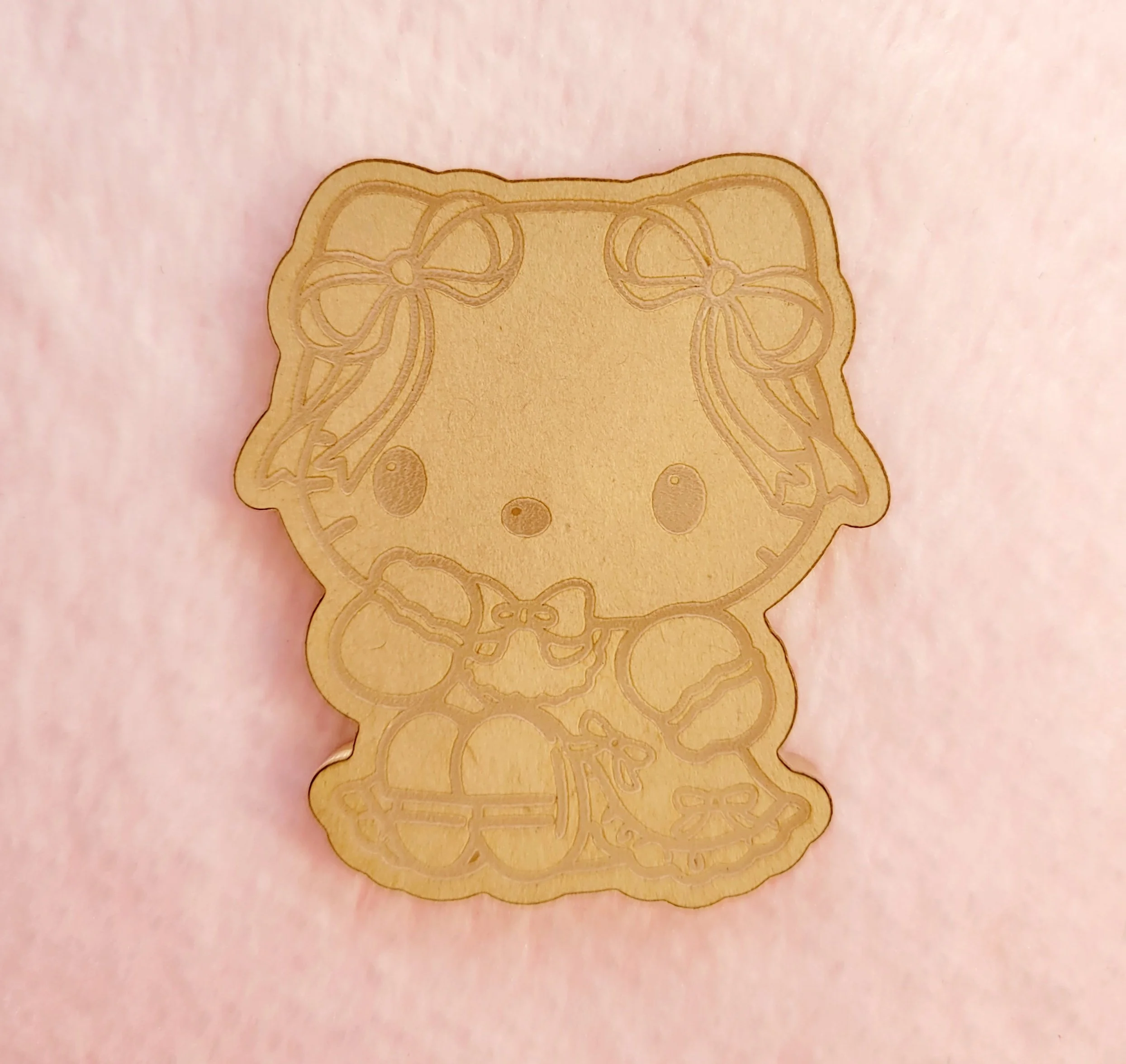 Lace Ribbon Kitty Flat