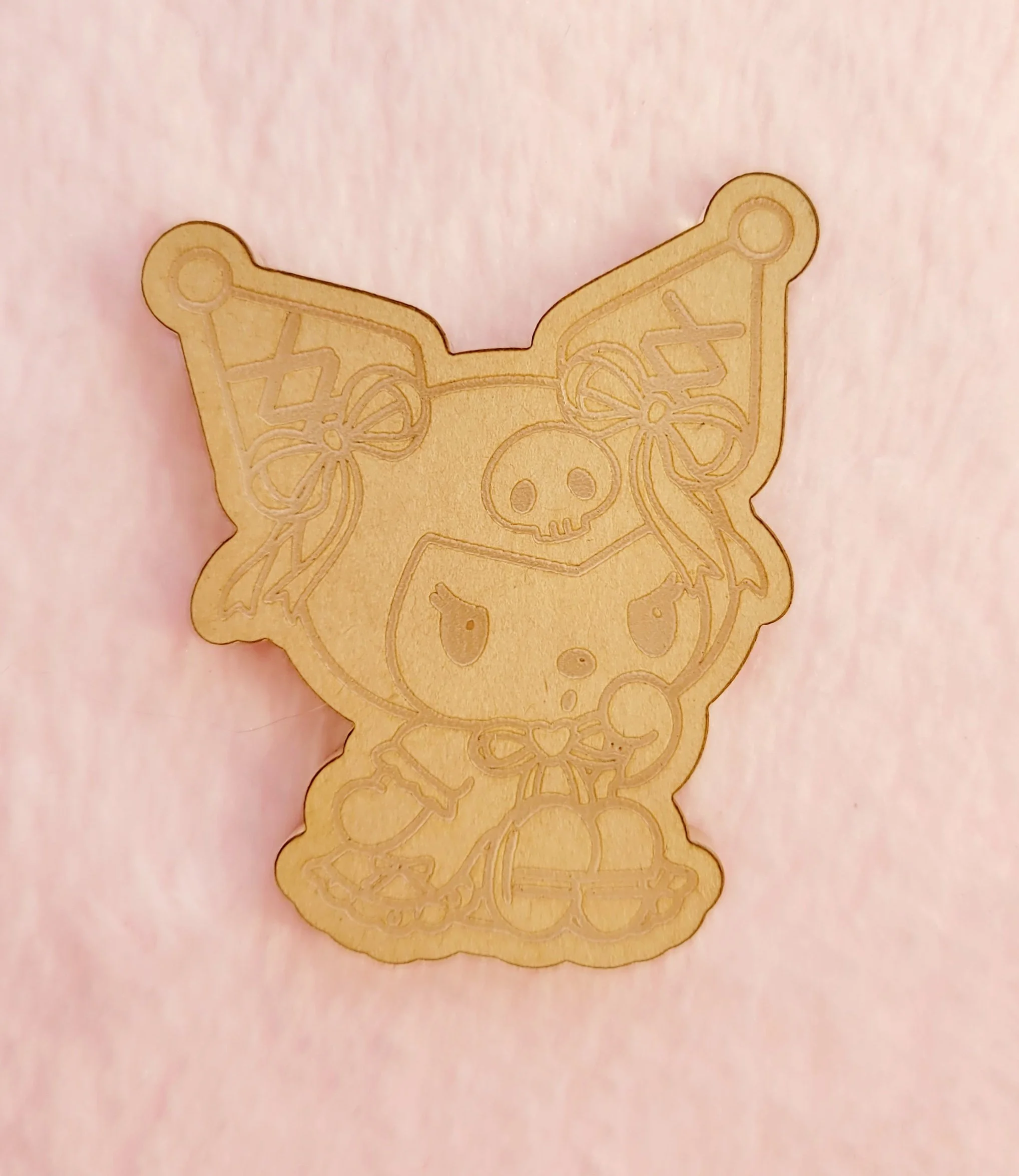 Lace Skull Bunny Flat