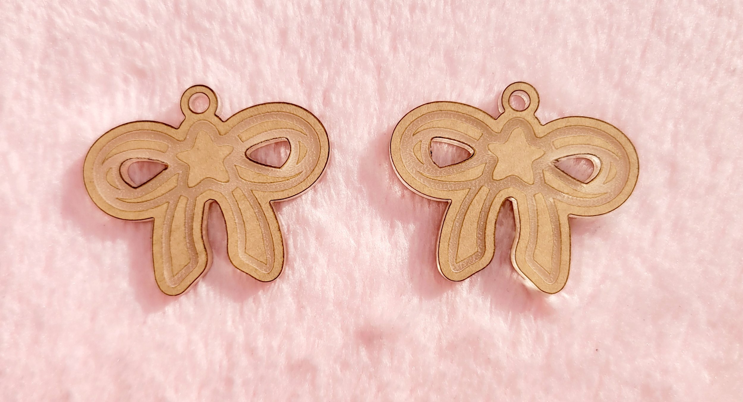 Star Ribbon Earrings