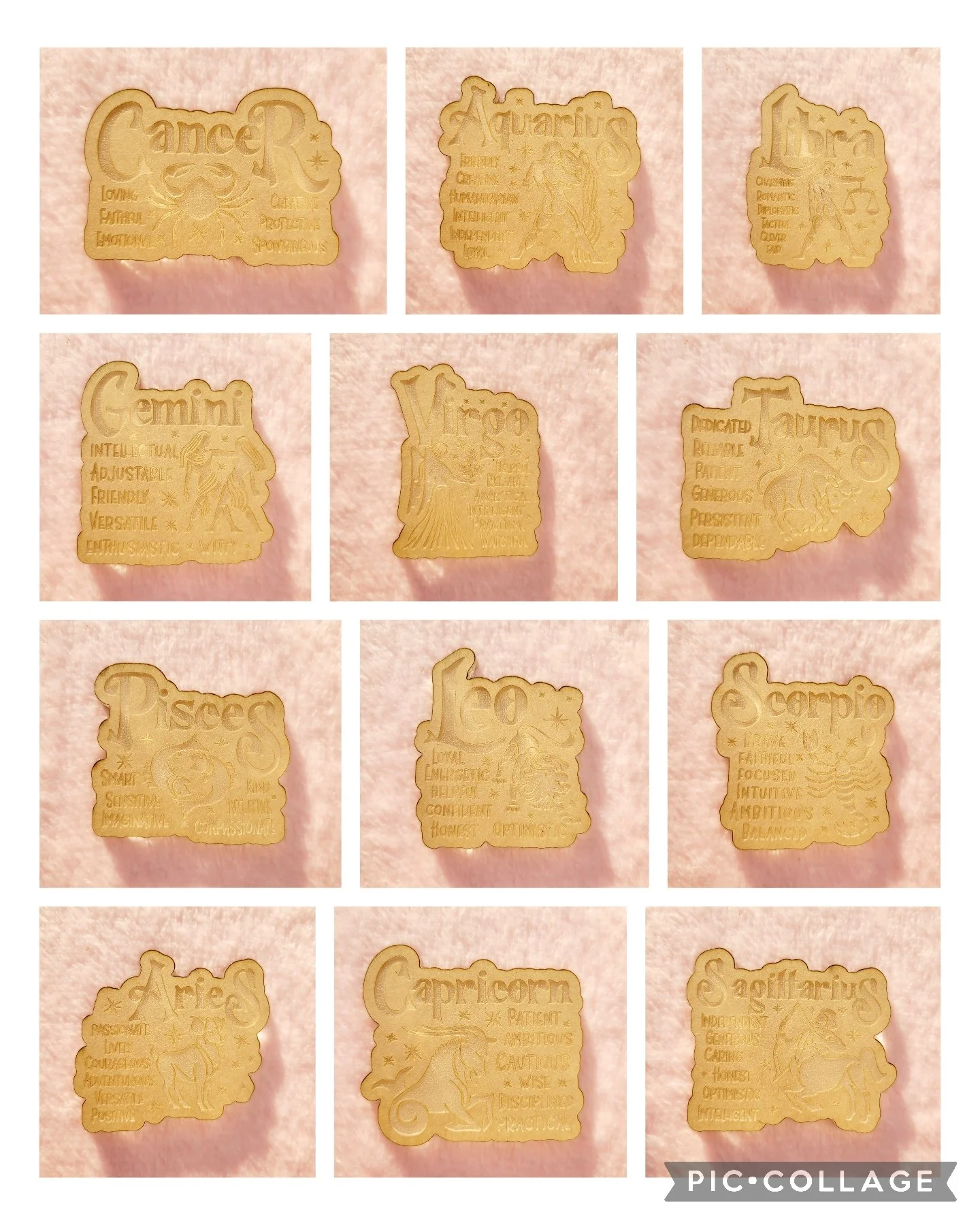 Horoscope with Qualities Flat