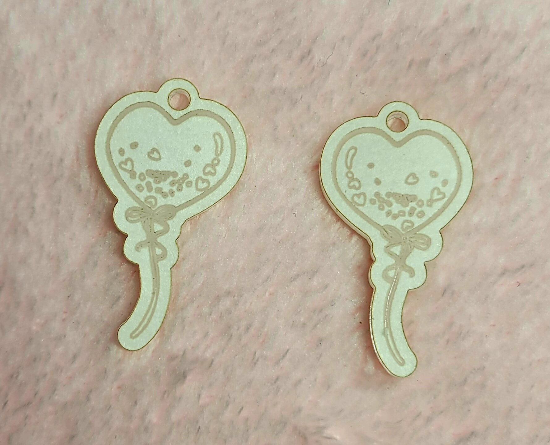 Heart Balloon Earrings