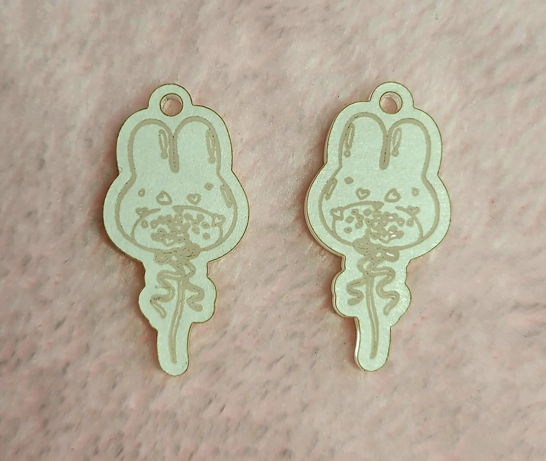 Bunny Balloon Earrings
