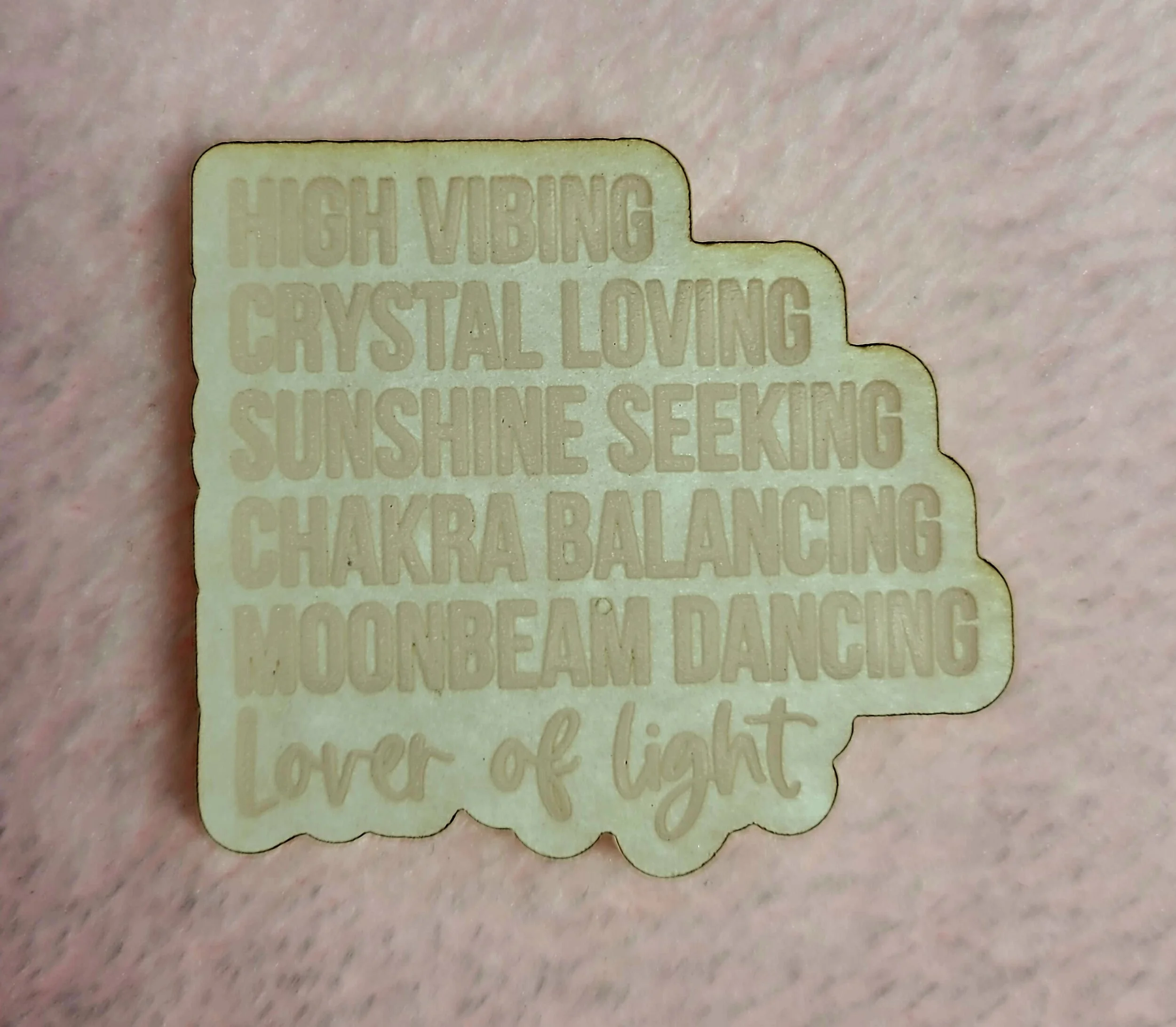 High Vibing Lover of Light Flat