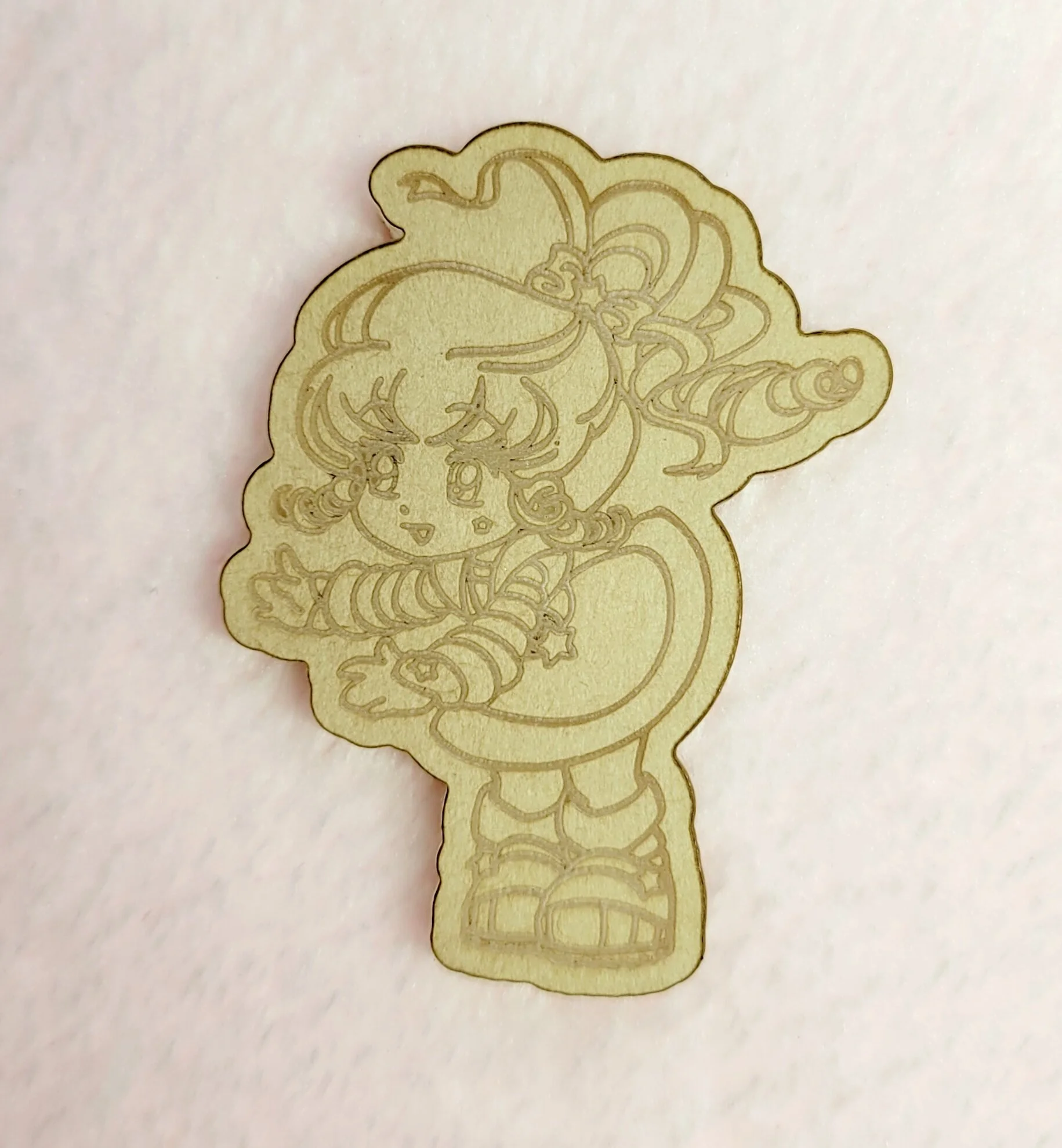 Chibi Rainbow Girl Flat