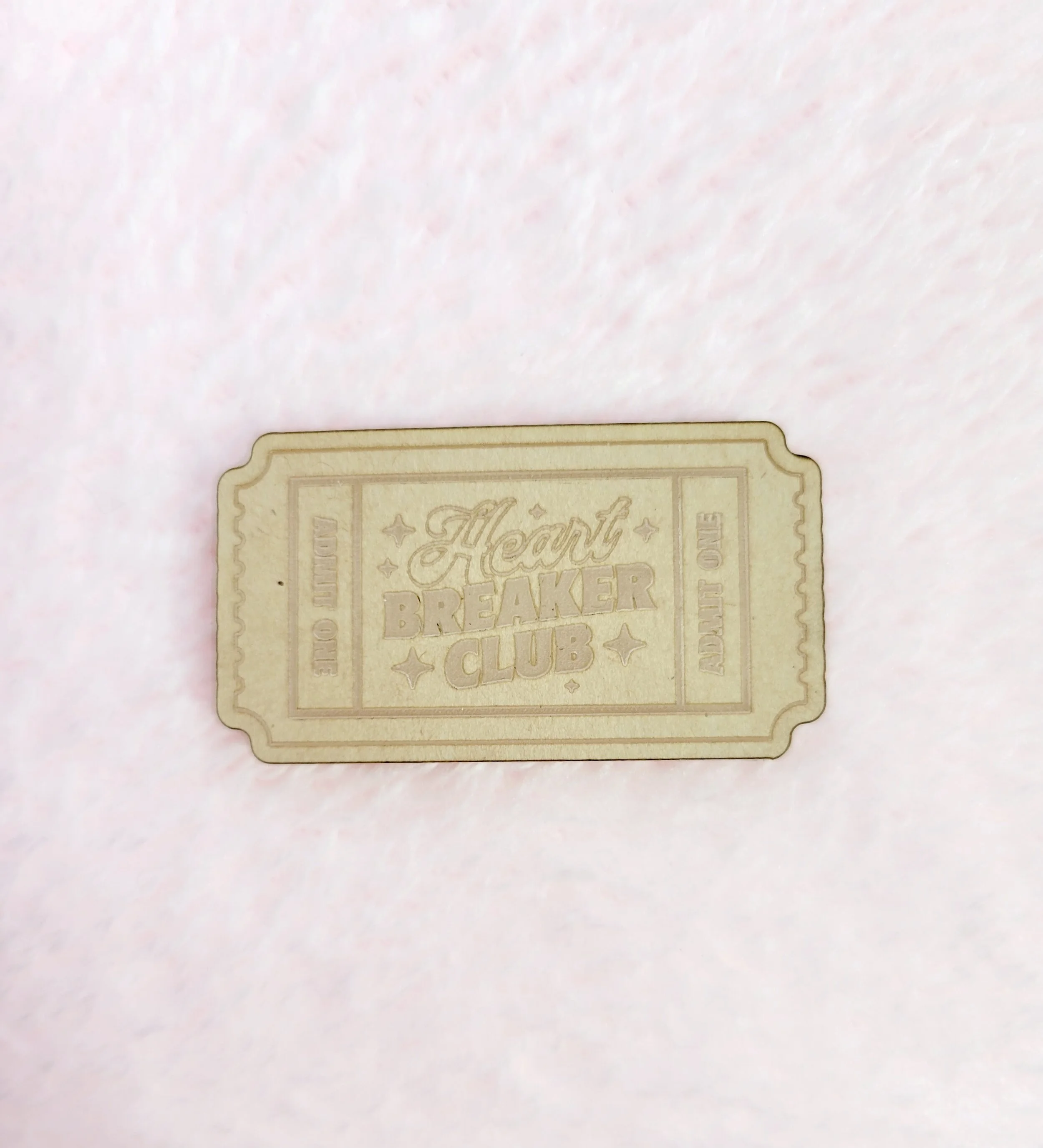 Heart Breaker Ticket Flat