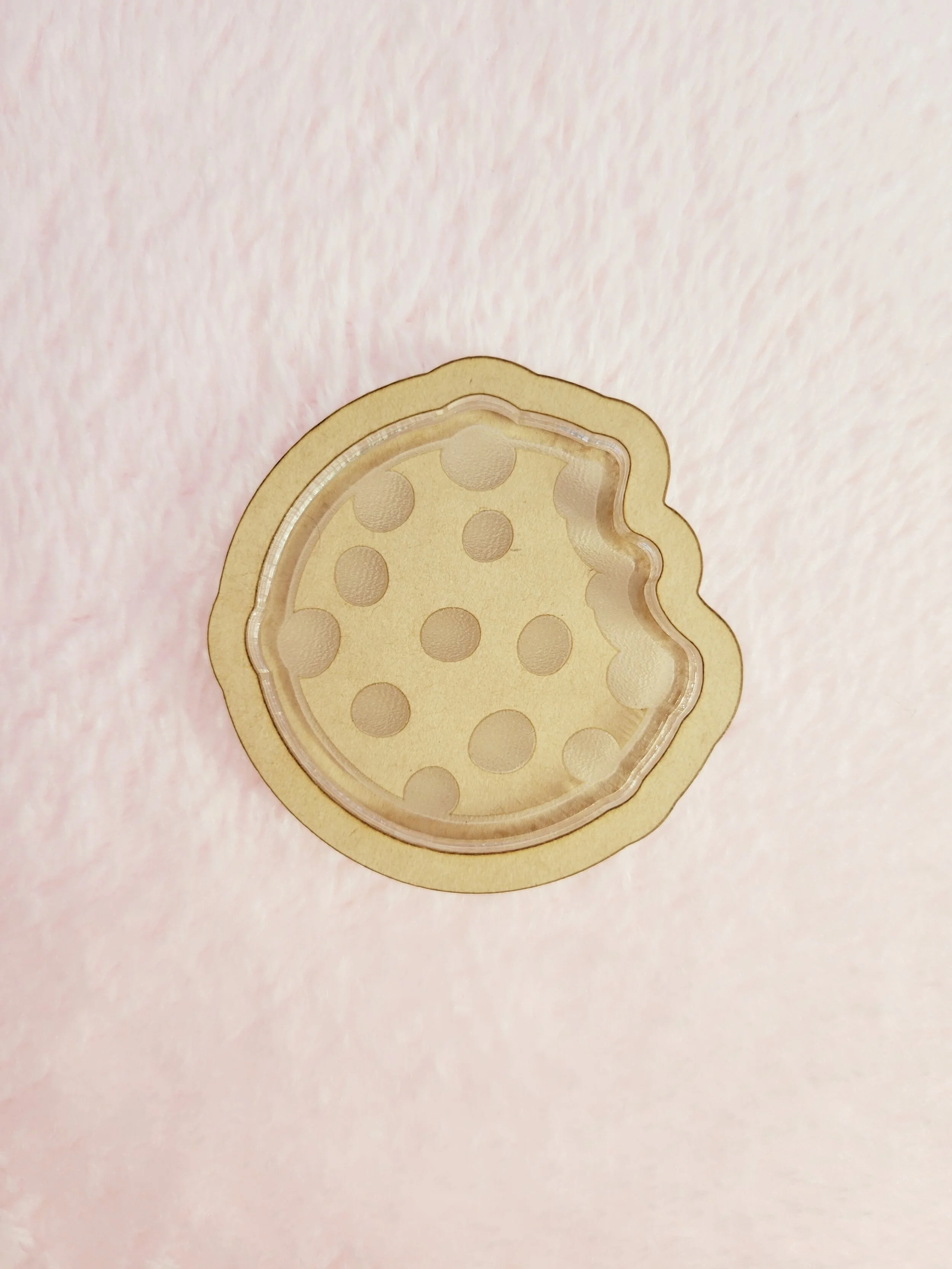 Cute Bitten Cookie Shaker