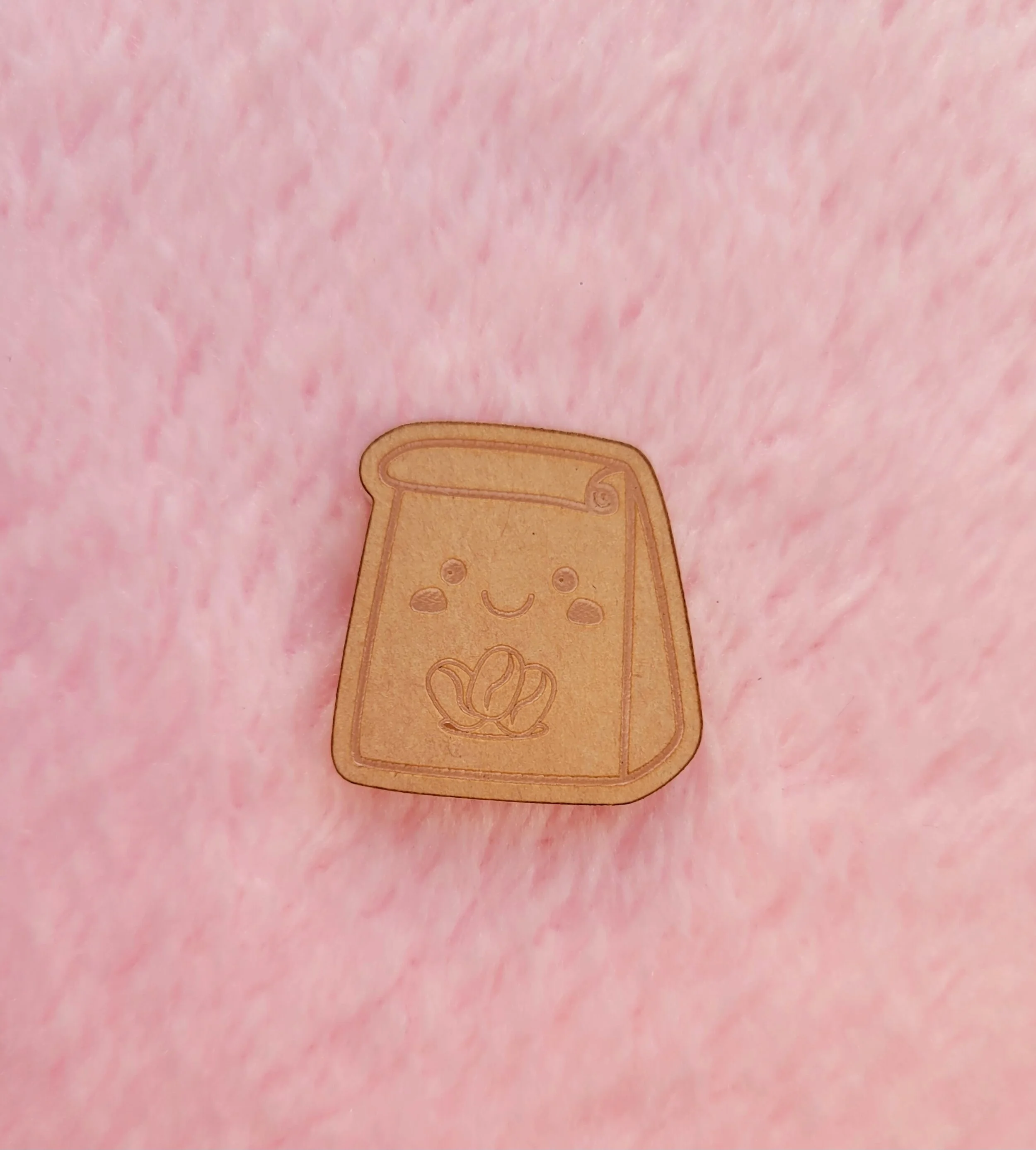Kawaii Coffee Bag Flat