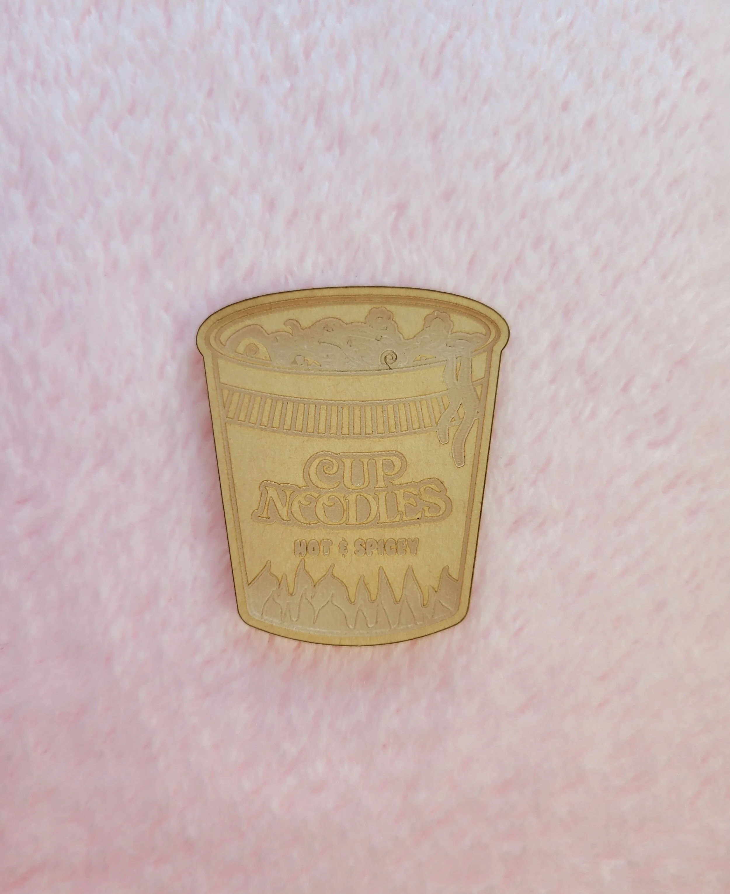 Hot And Spicy Ramen Noodles Flat