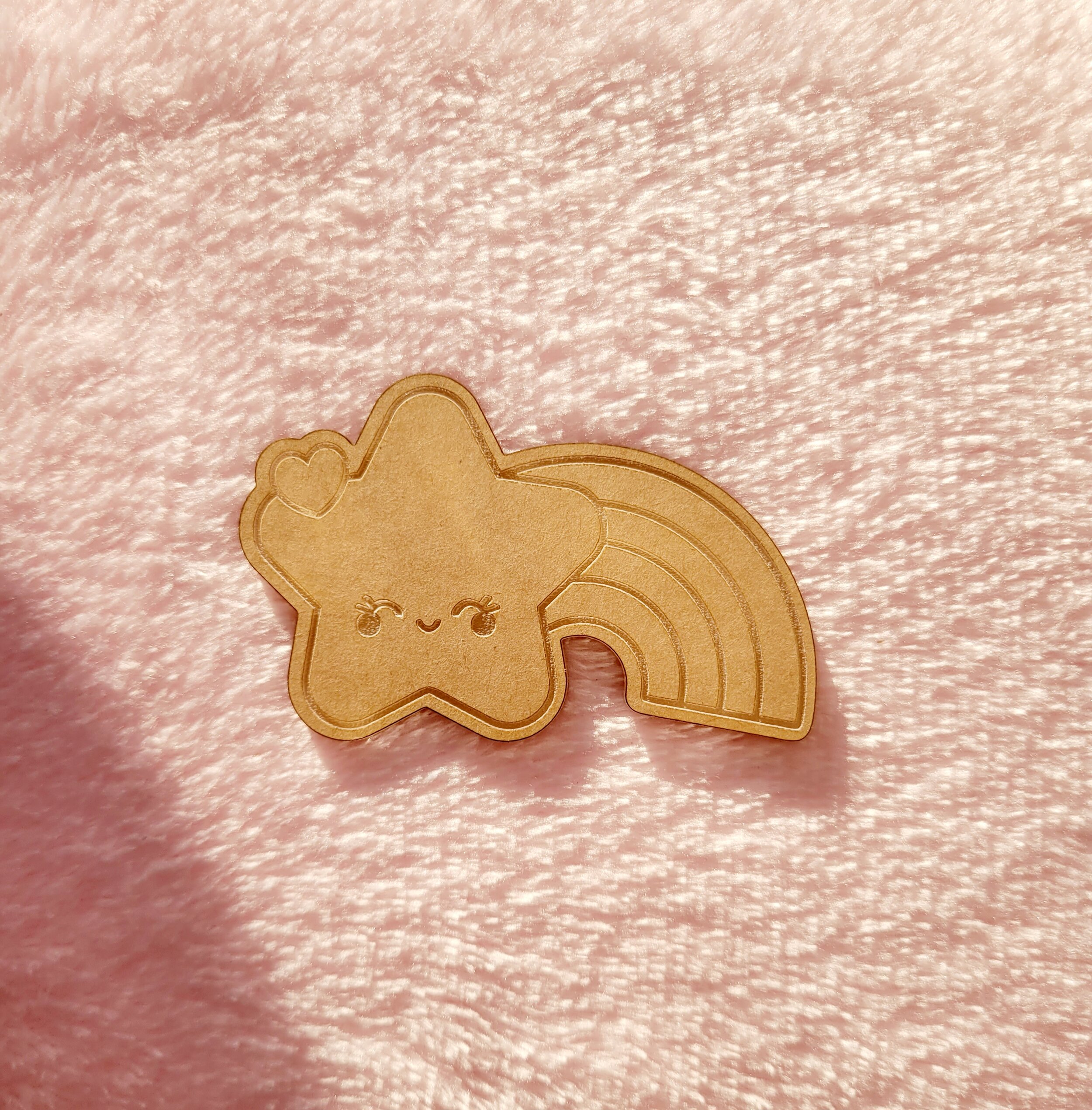 Kawaii Star Rainbow Barrette