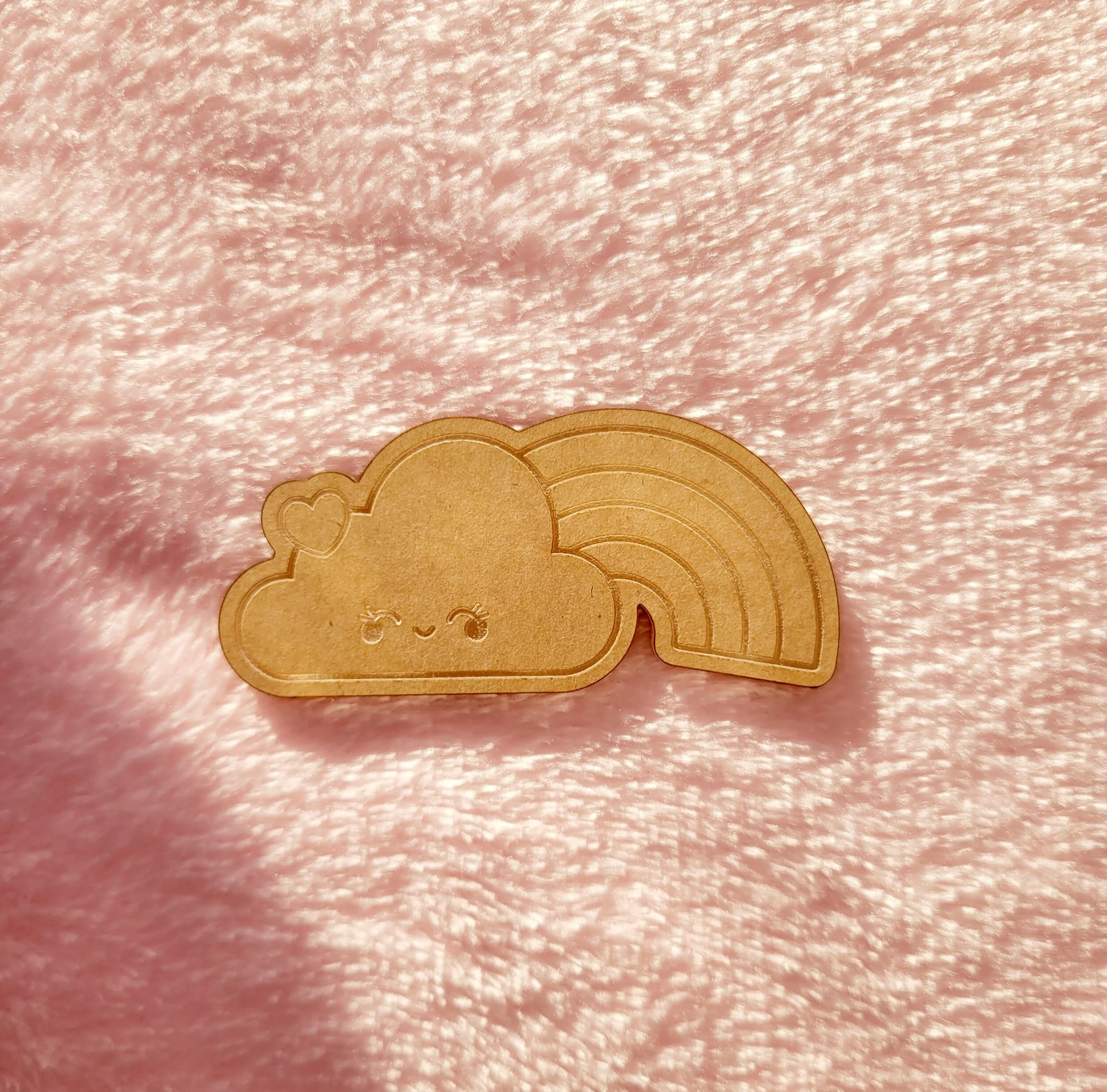 Kawaii Cloud Rainbow Flat
