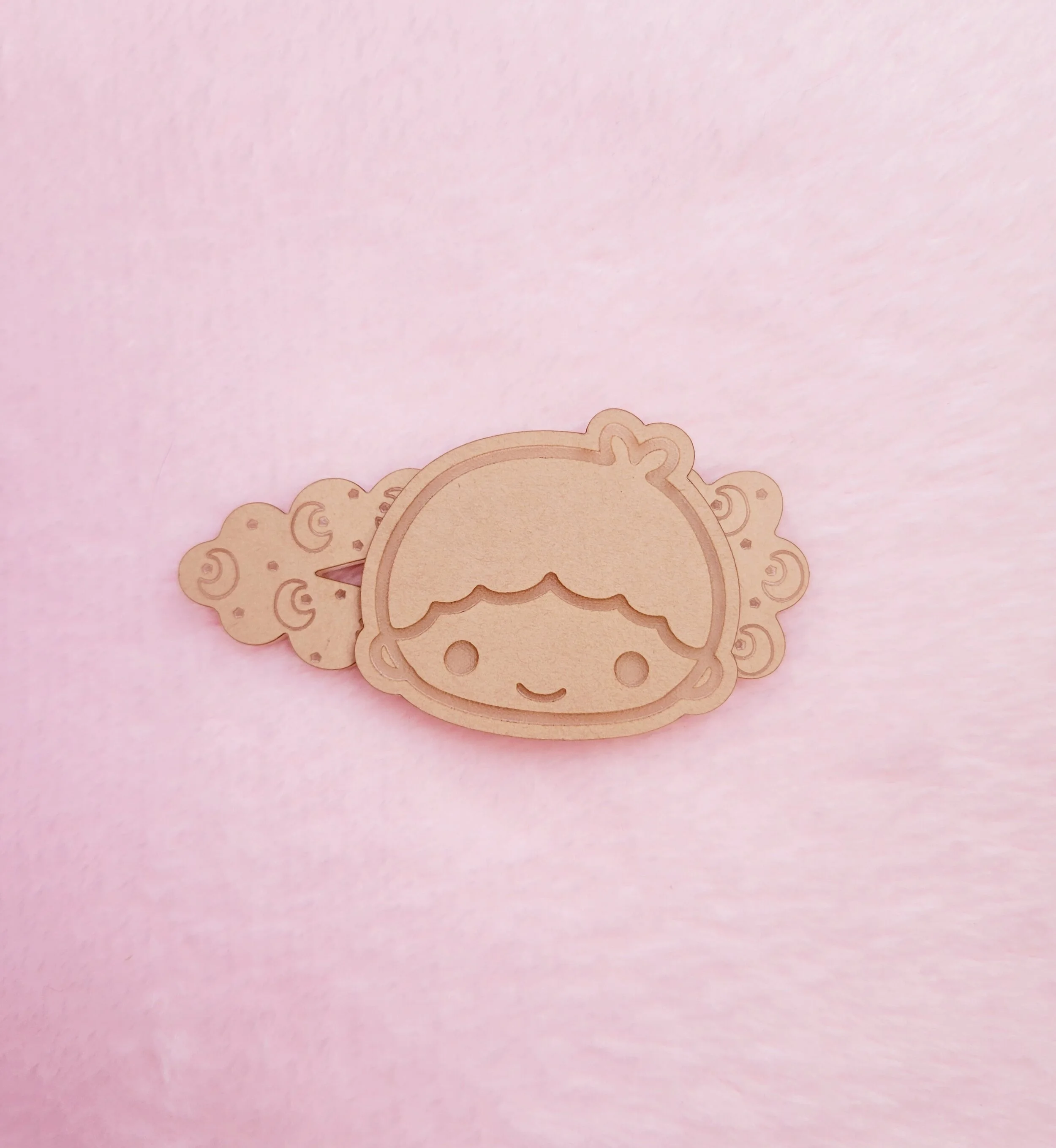 Layered 2 Piece Boy Barrette