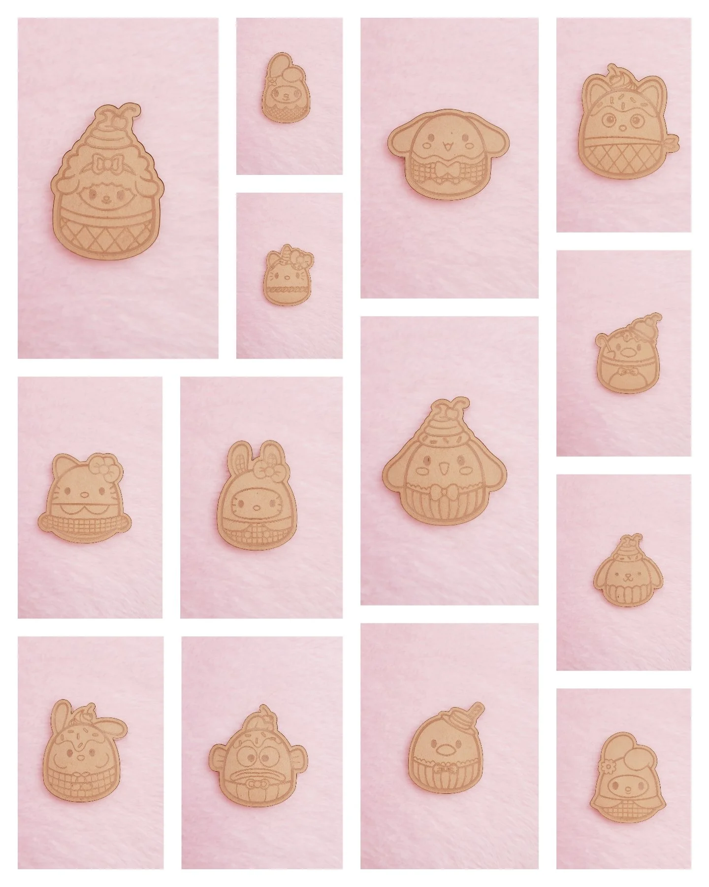 Kawaii Squish Character Flats