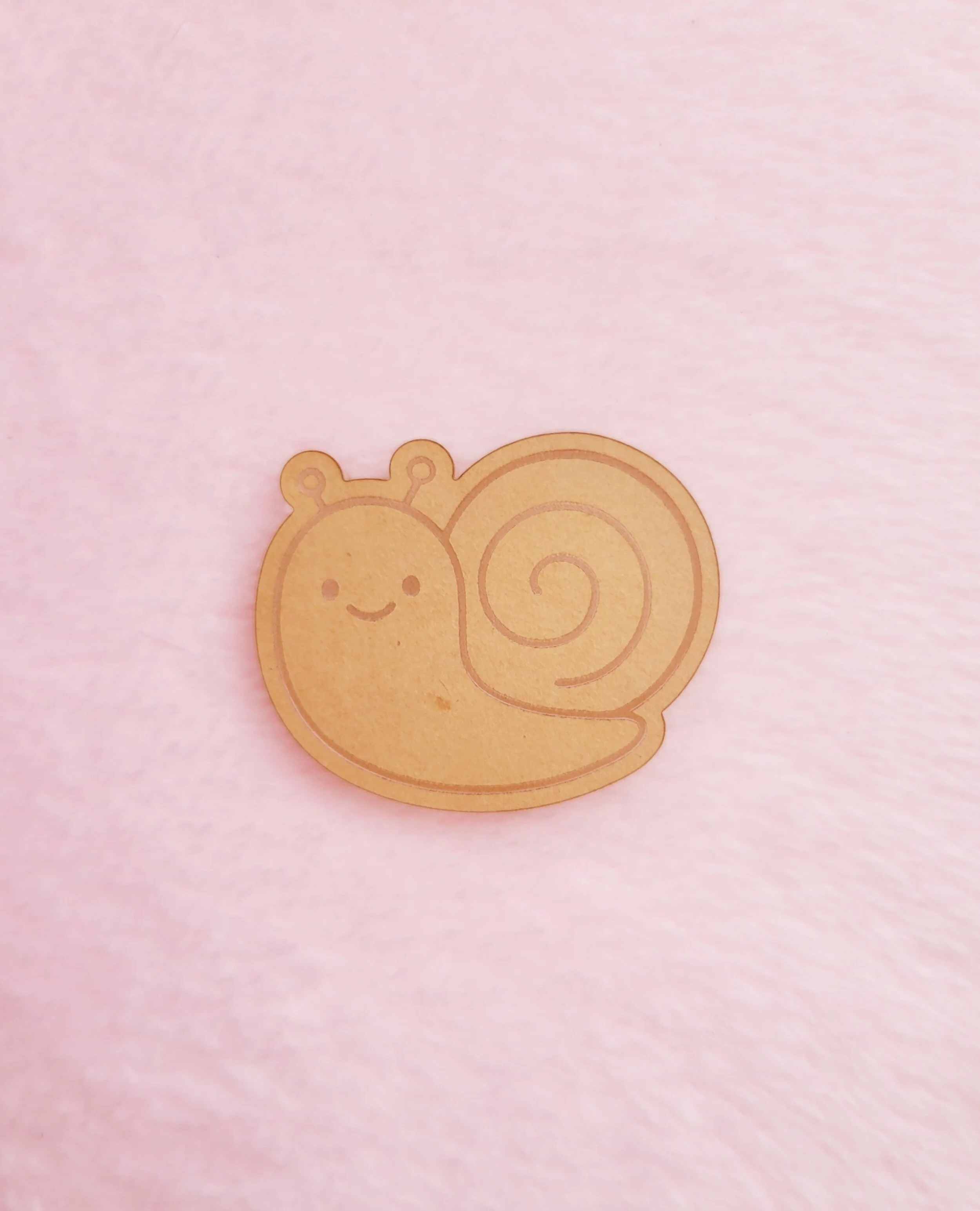 Kawaii Snail Flat