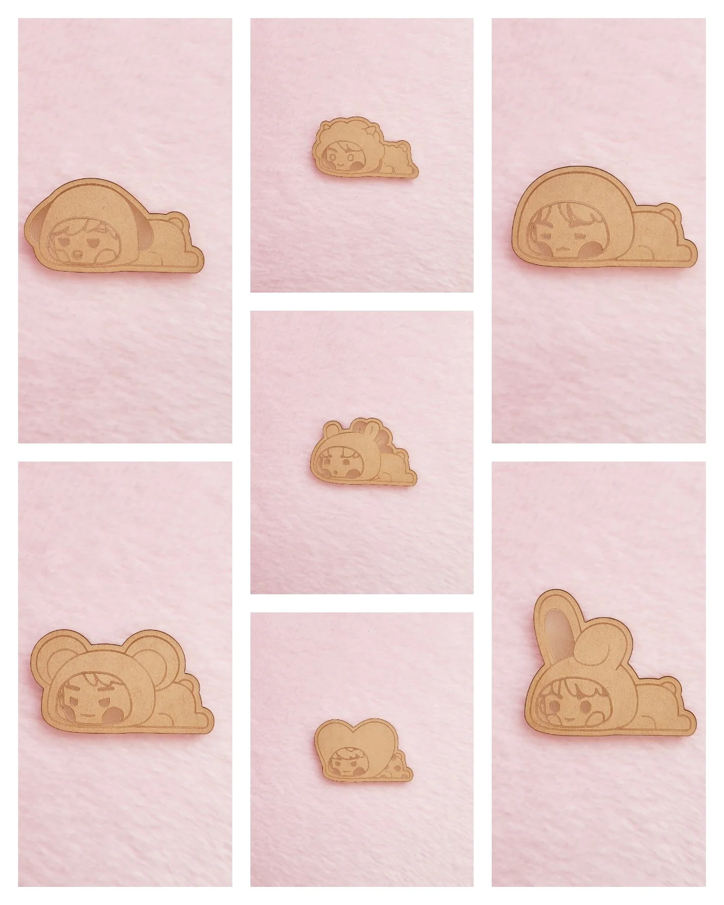 Boys Laying Down In Costume Flats