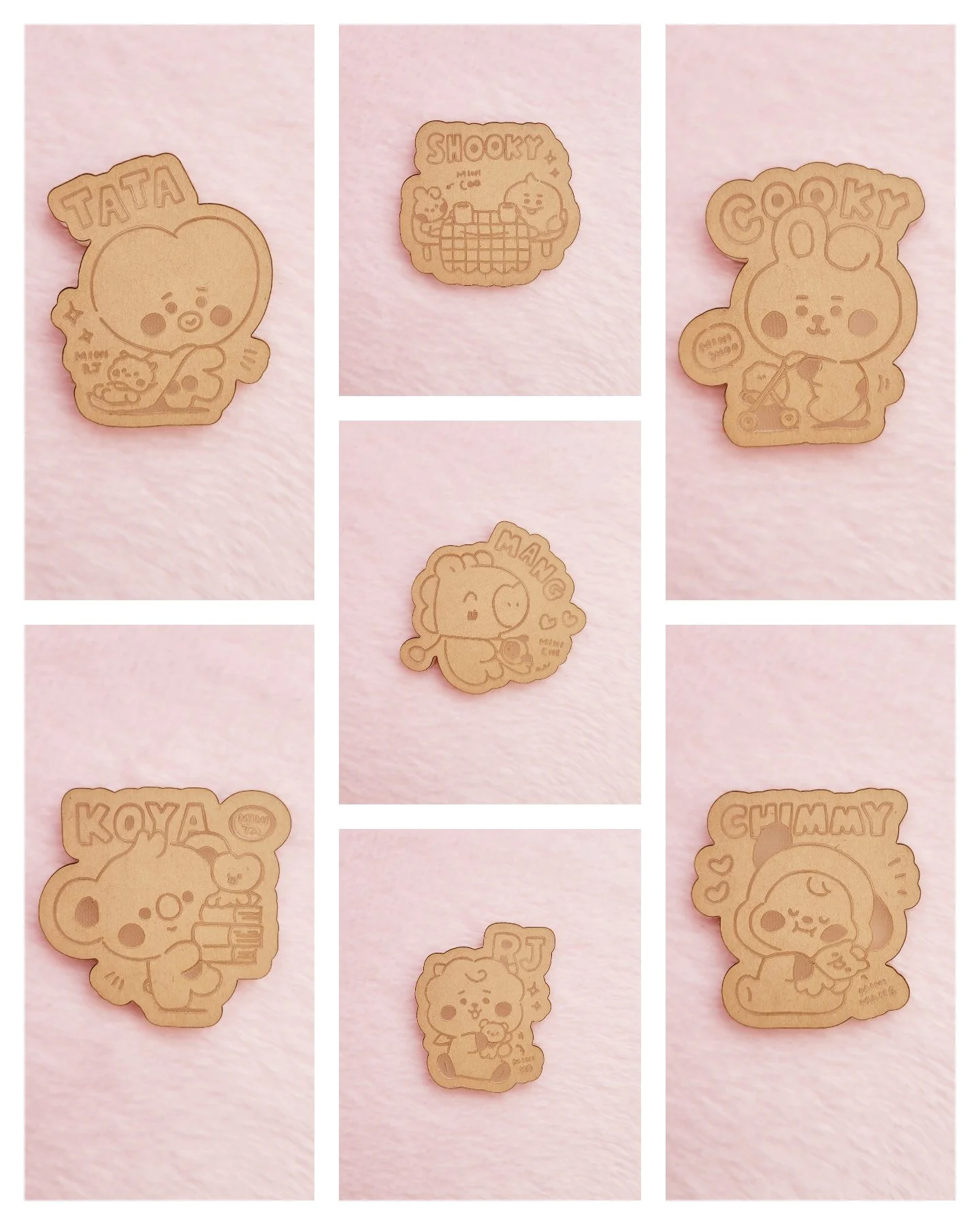 Animals With Mini Doll Flats