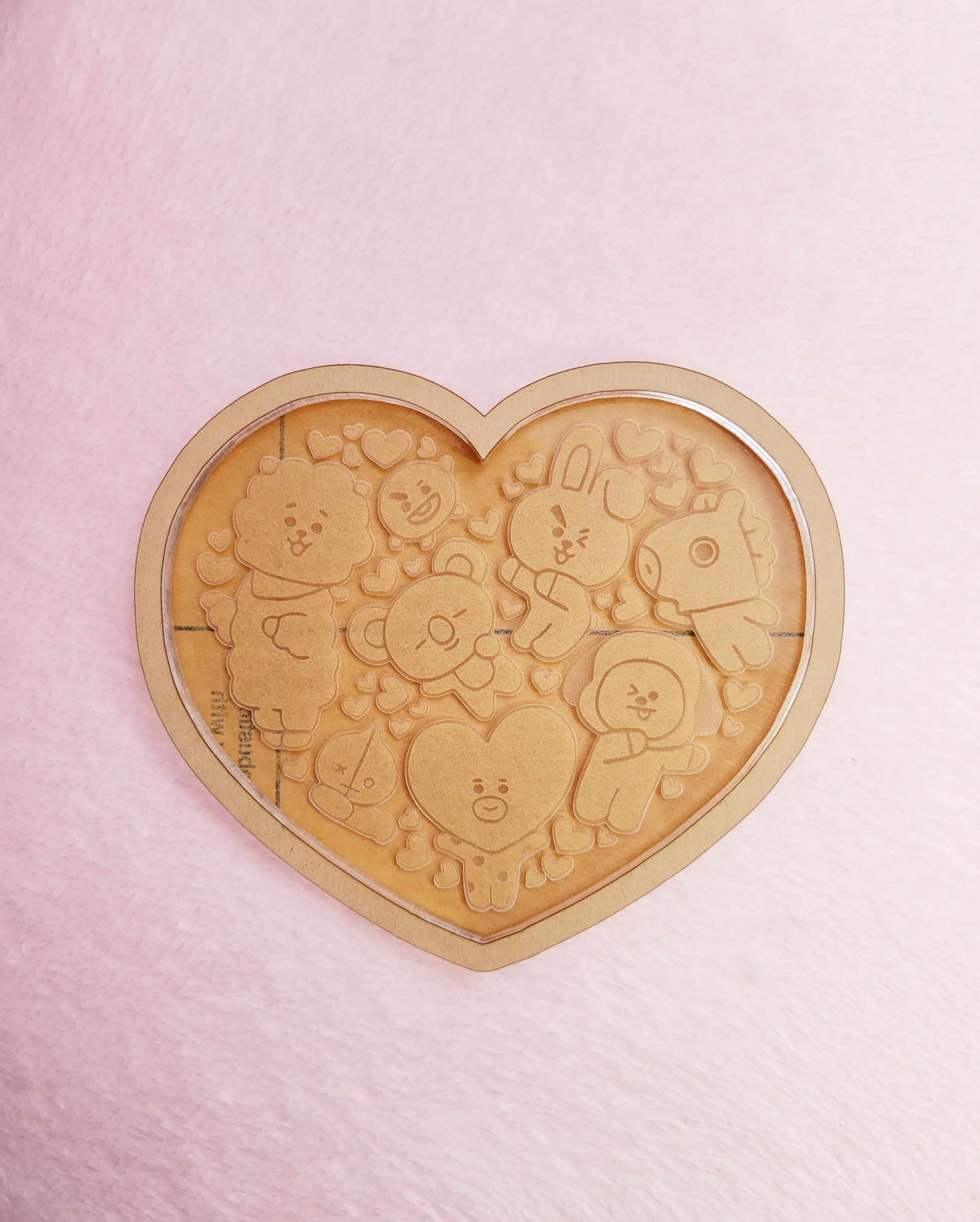 Group Heart Shaker/Tray