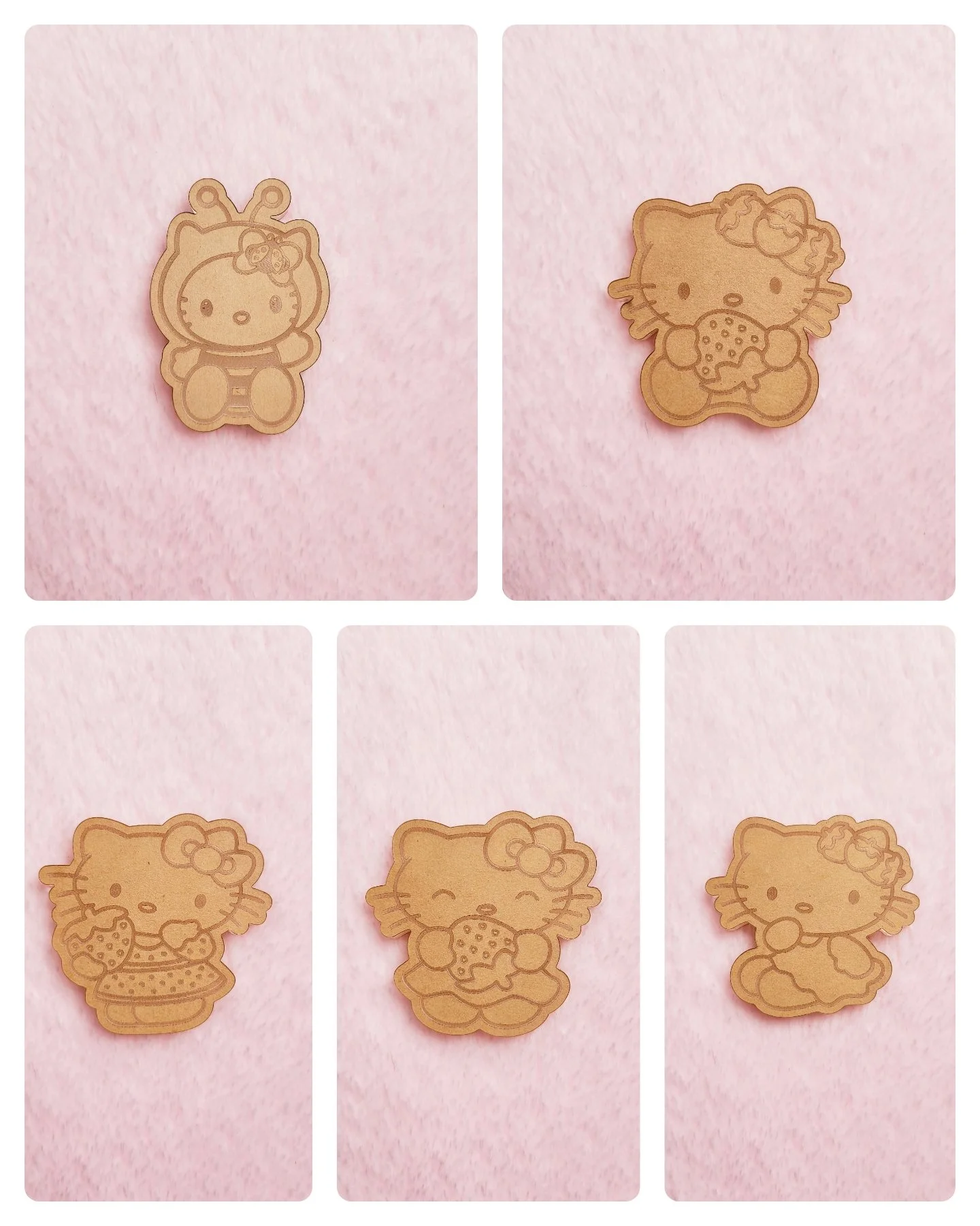 Strawberry Kitty Flats