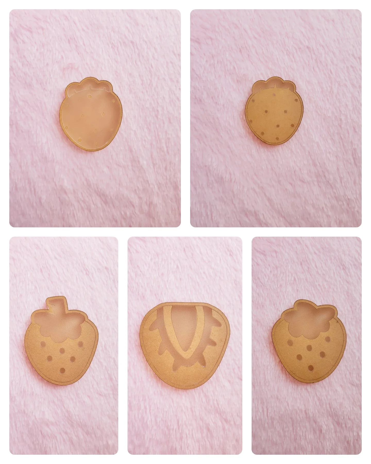 Kawaii Strawberry Flats