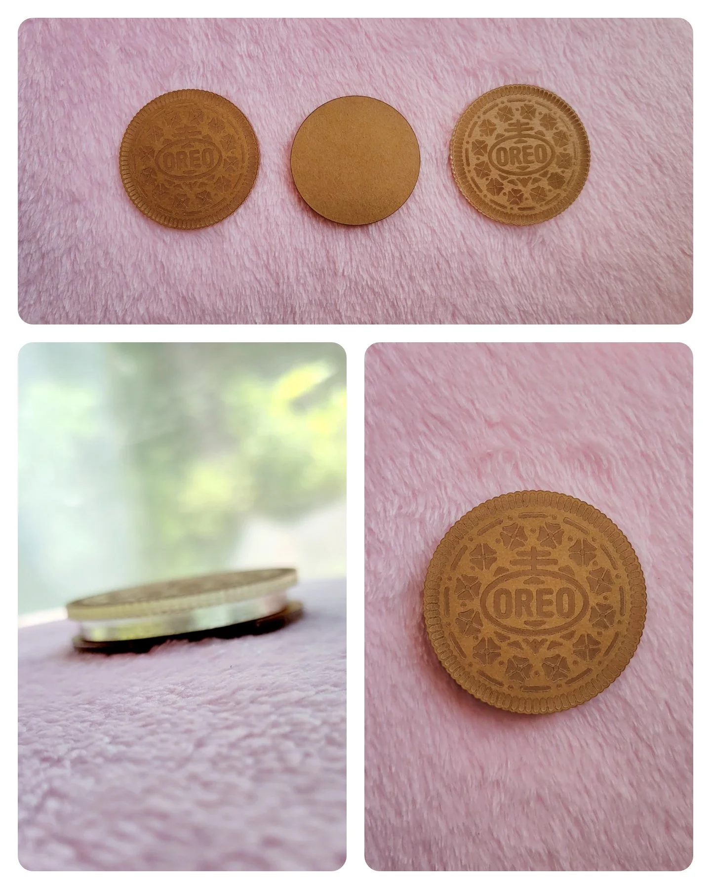 Oreo Cookie 3 Piece Flat