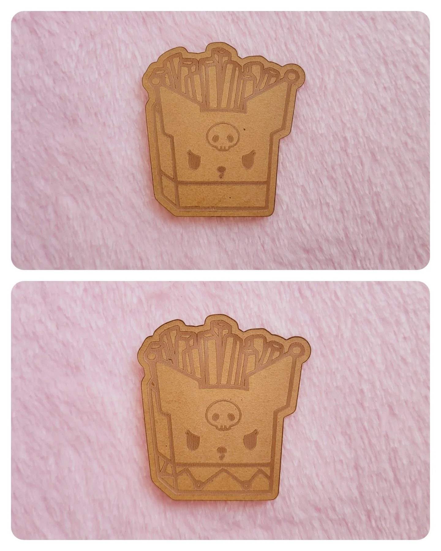 Skull Bunny Fry Flats