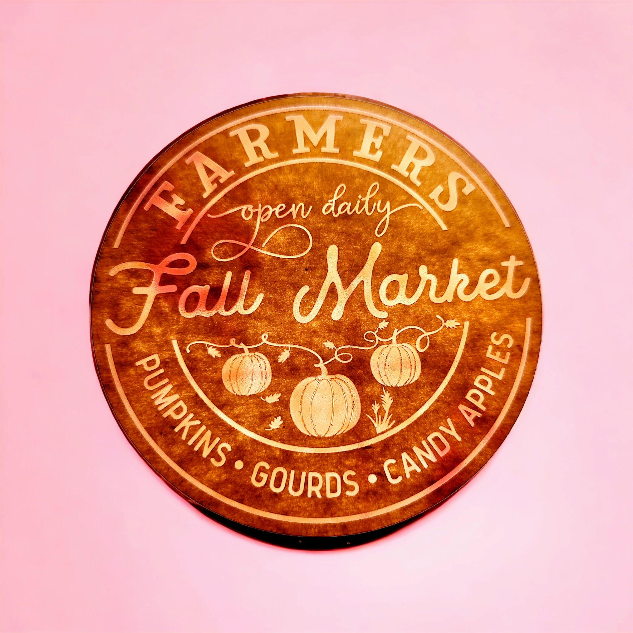 Farmer's Fall Market Decor