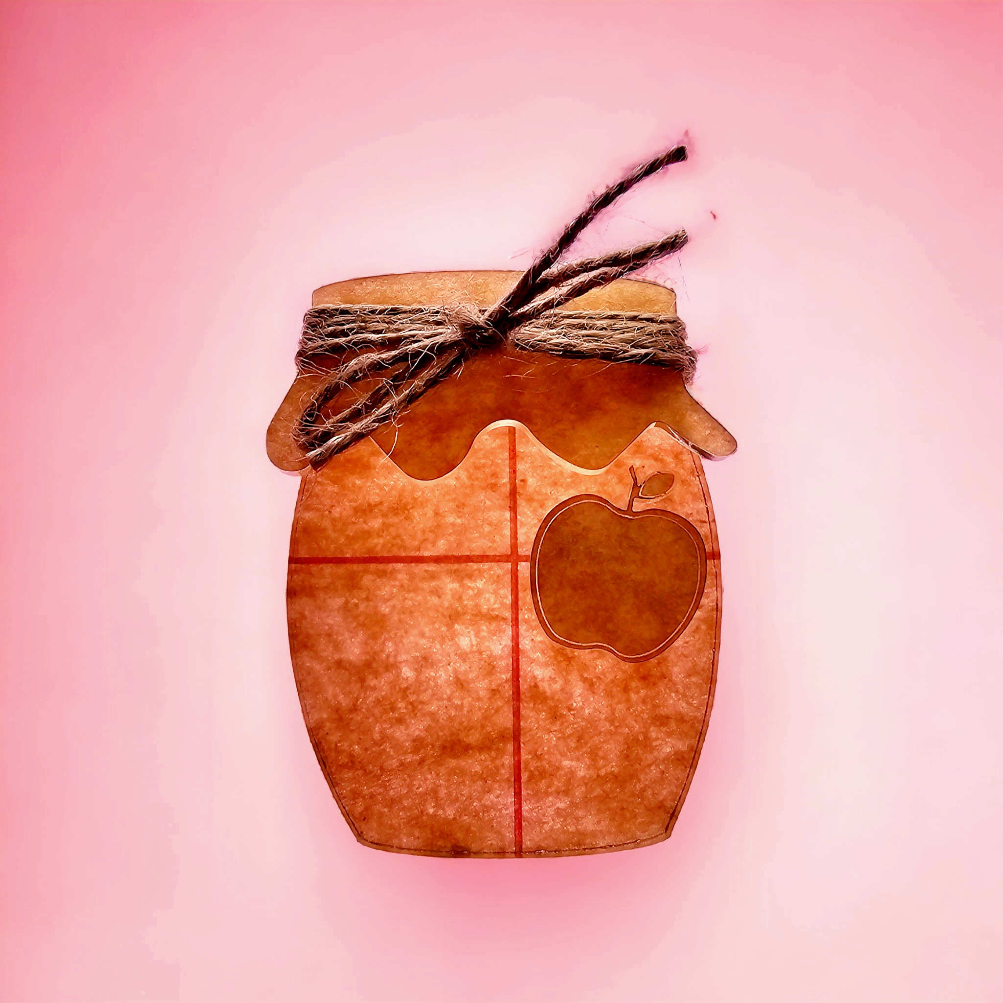 Apple Jam Jar
