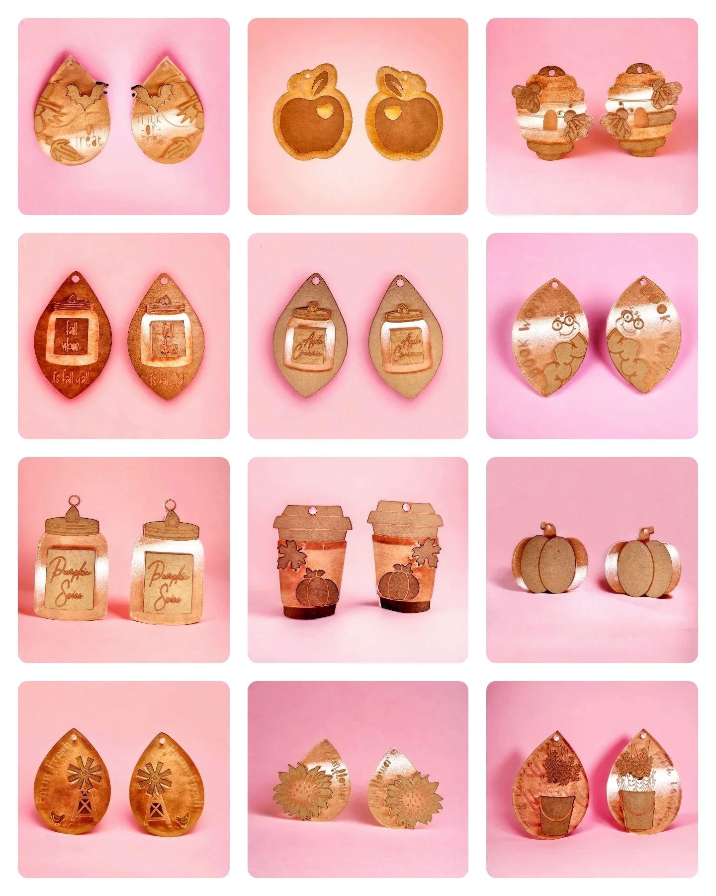 Autumn Layered Earring Sets 1