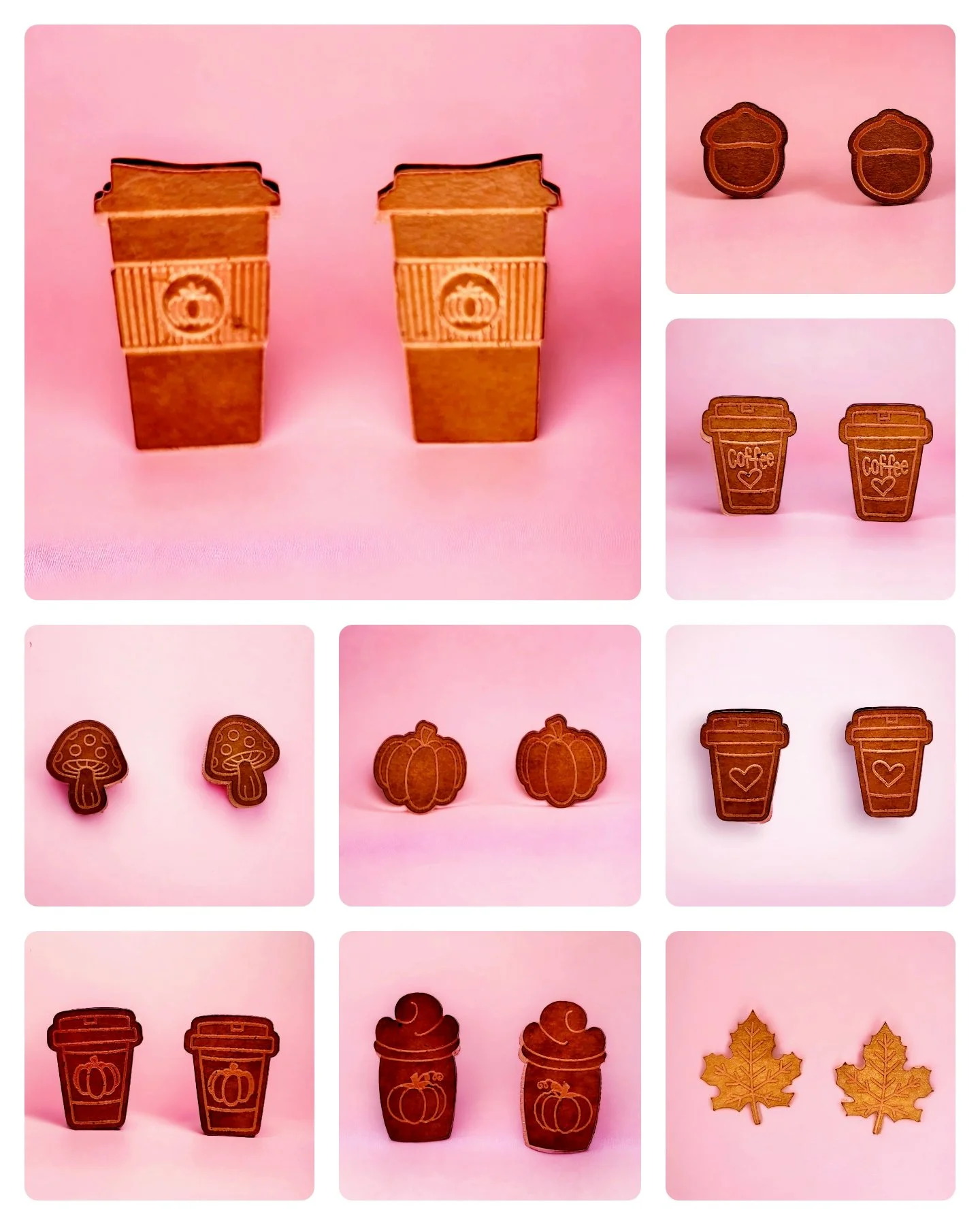 Autumn Earring Studs