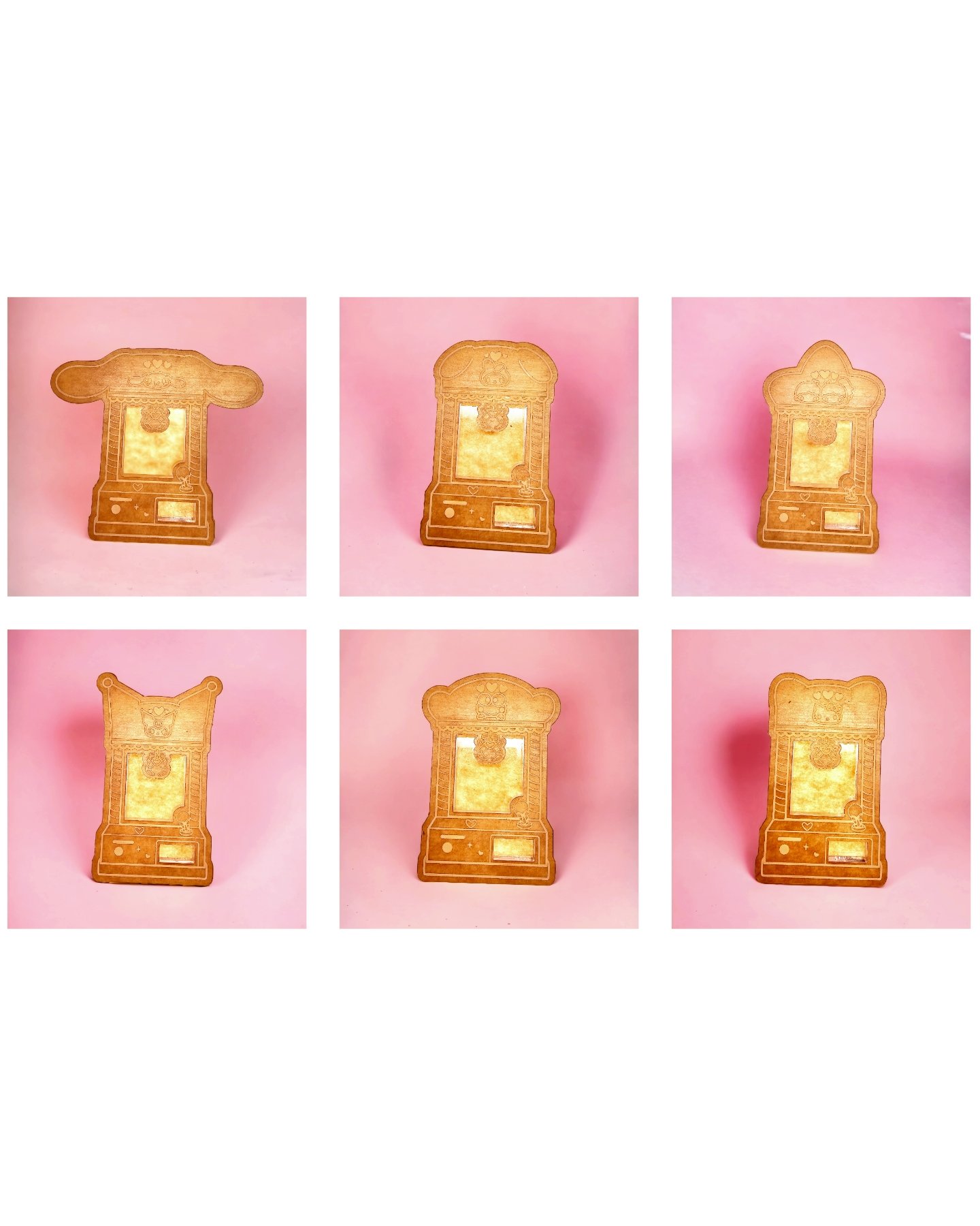 Kawaii Claw Machine Shakers