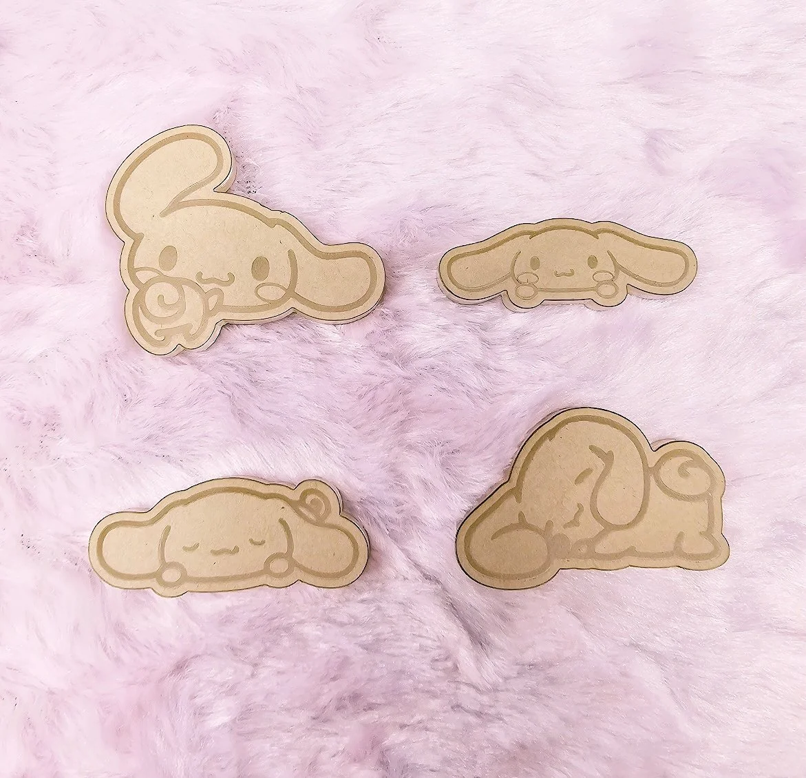 Kawaii Puppy Flats Set 4