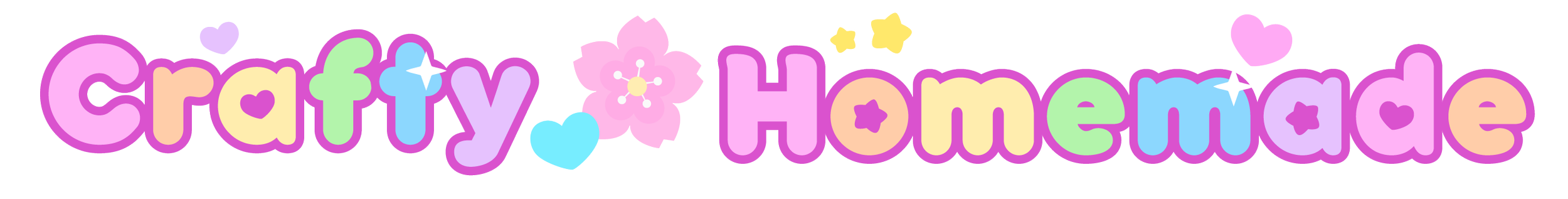 Crafty Homemade, LLC. Logo