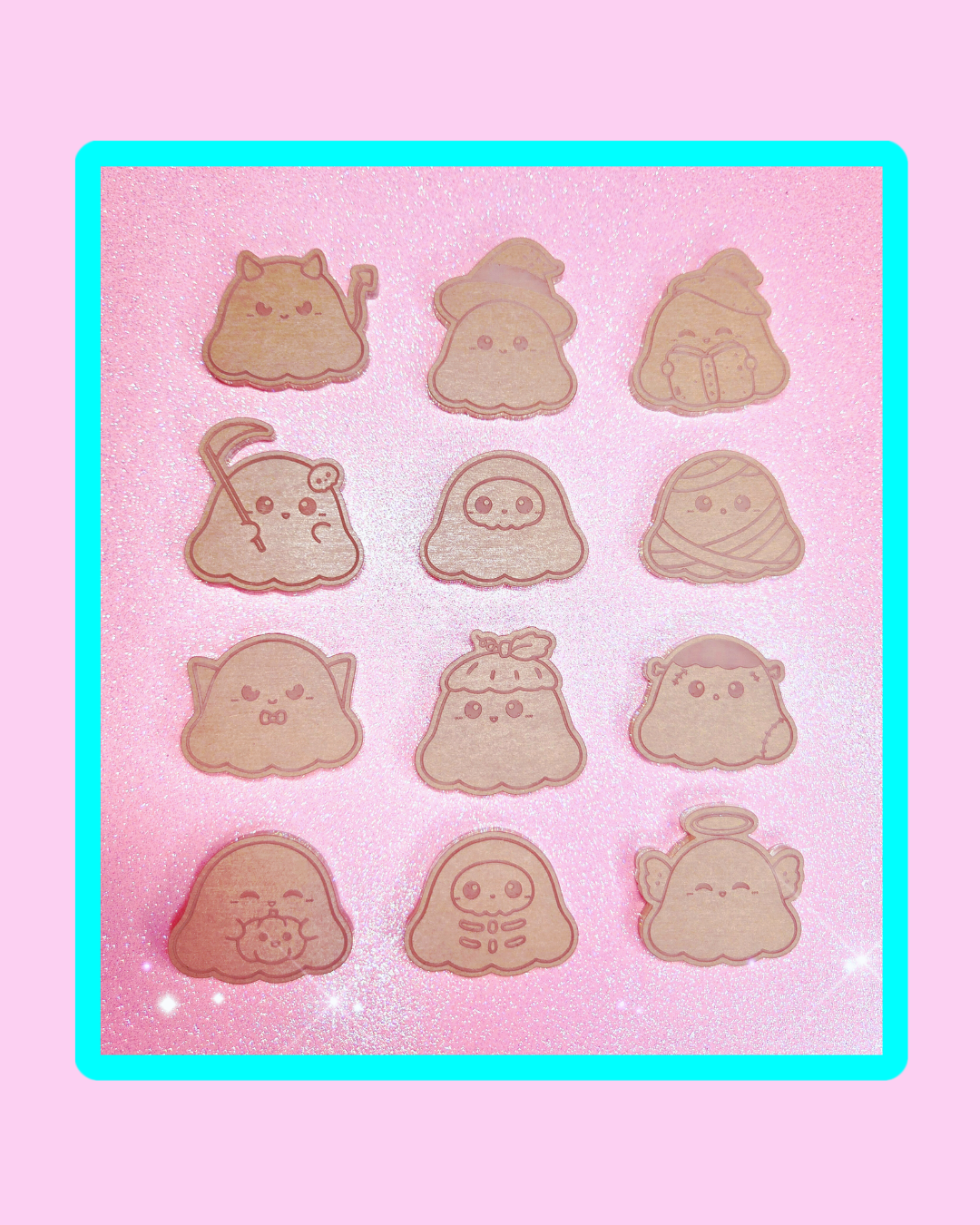 Kawaii Ghost Flats