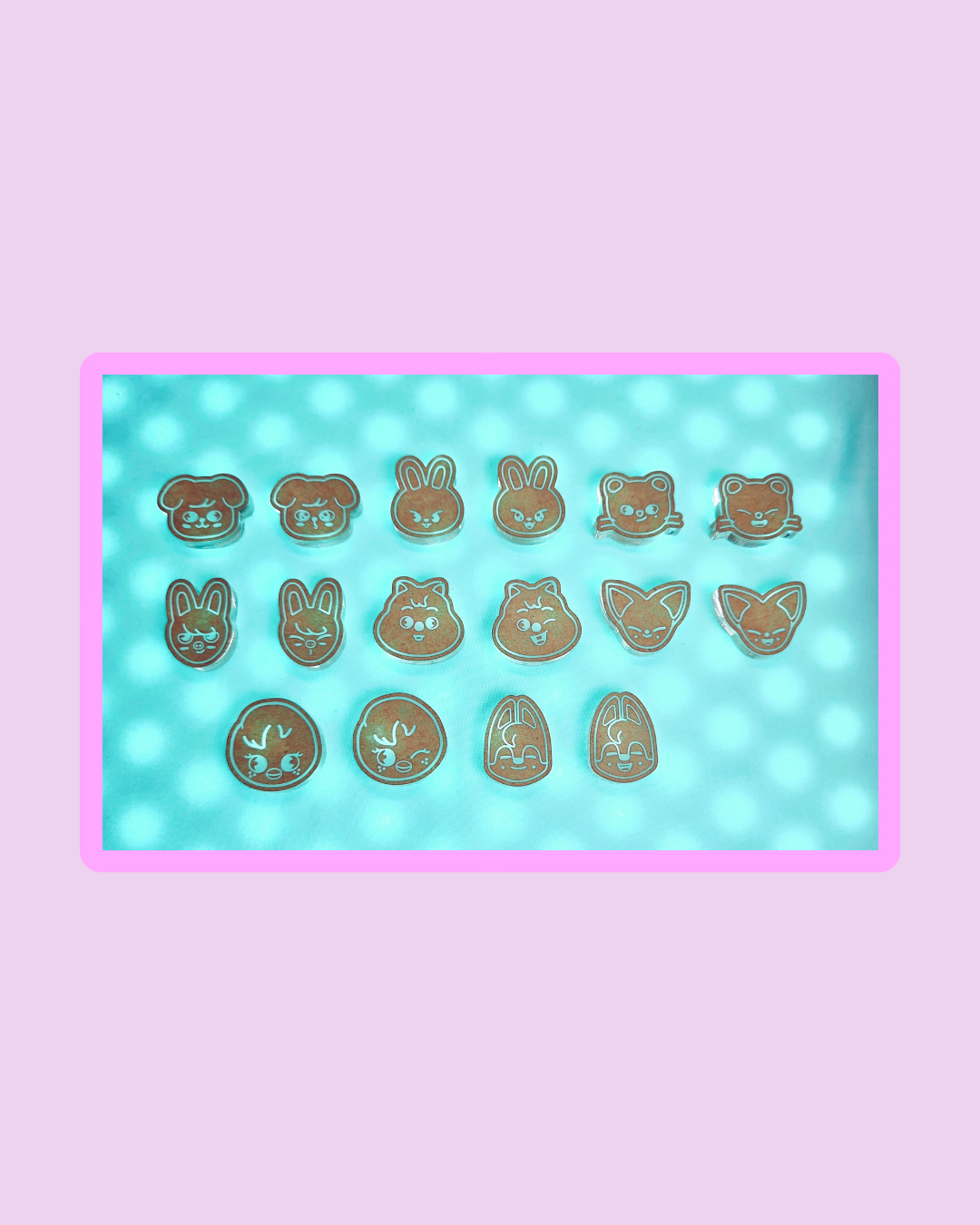 SKZ Stray Kids Face Flats