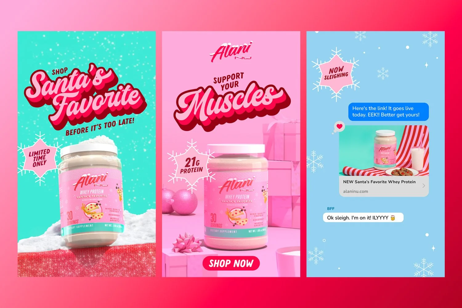 Alani Nu Santa's Favorite Whey Protein