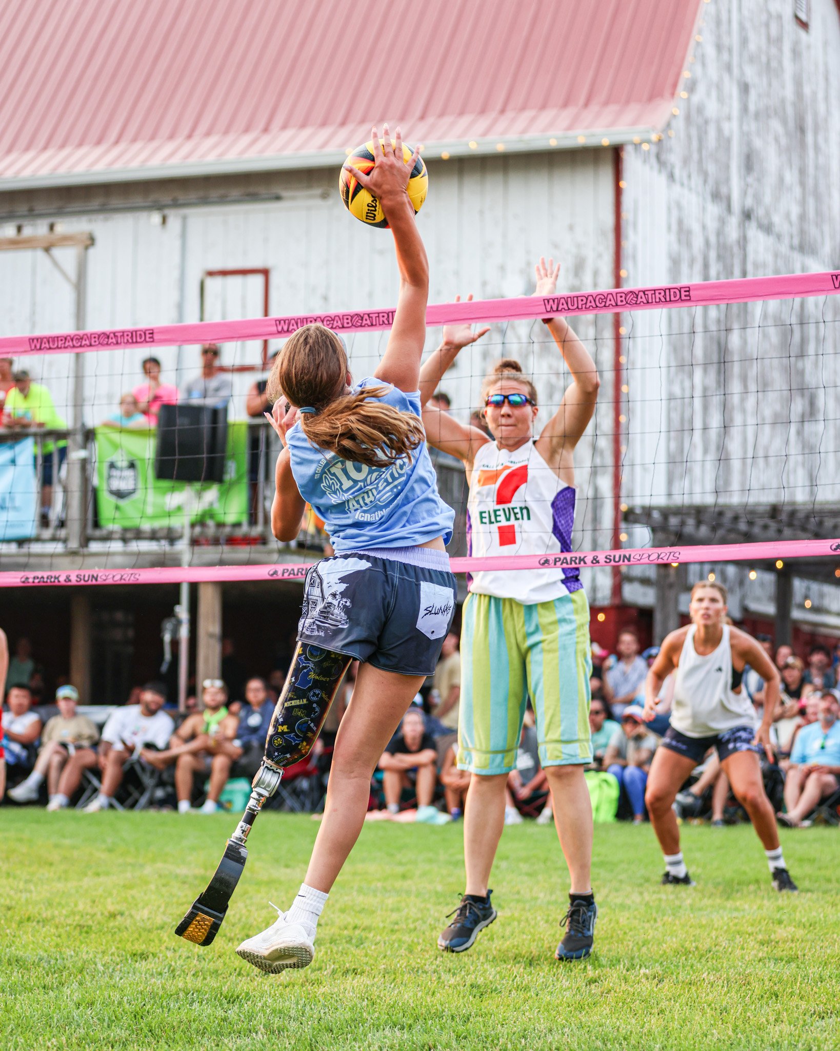 Waupaca Boatride  Adaptive Volleyball Clinic and Camp