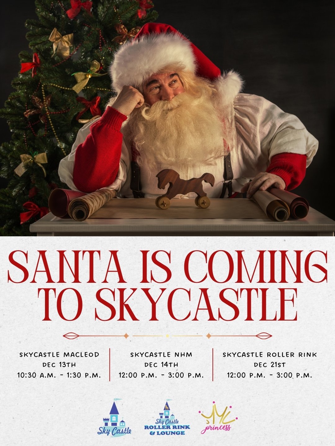 Santa's Grand Visit: A SkyCastle Holiday Event!
