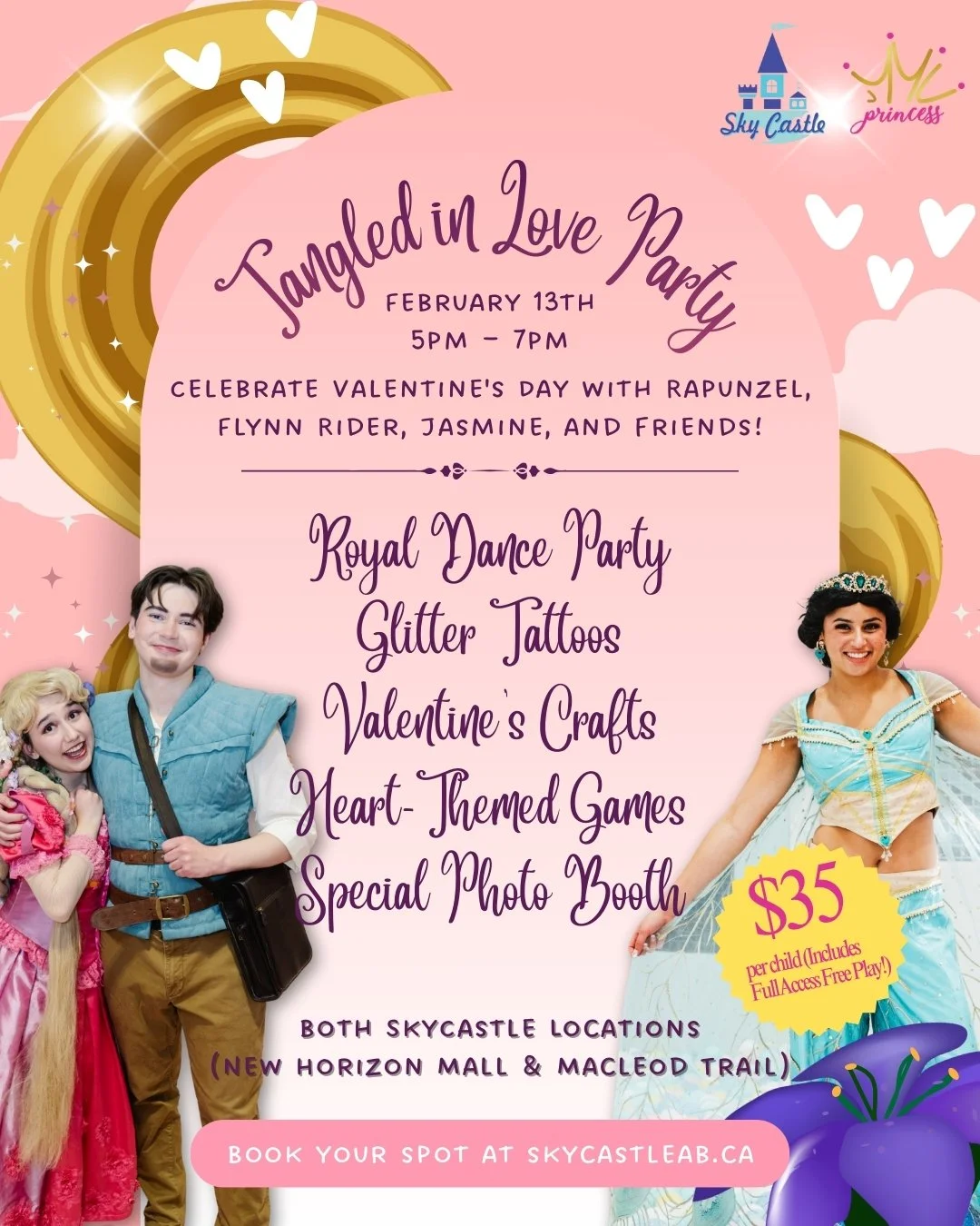 Tangled in Love Party | YYC Princess