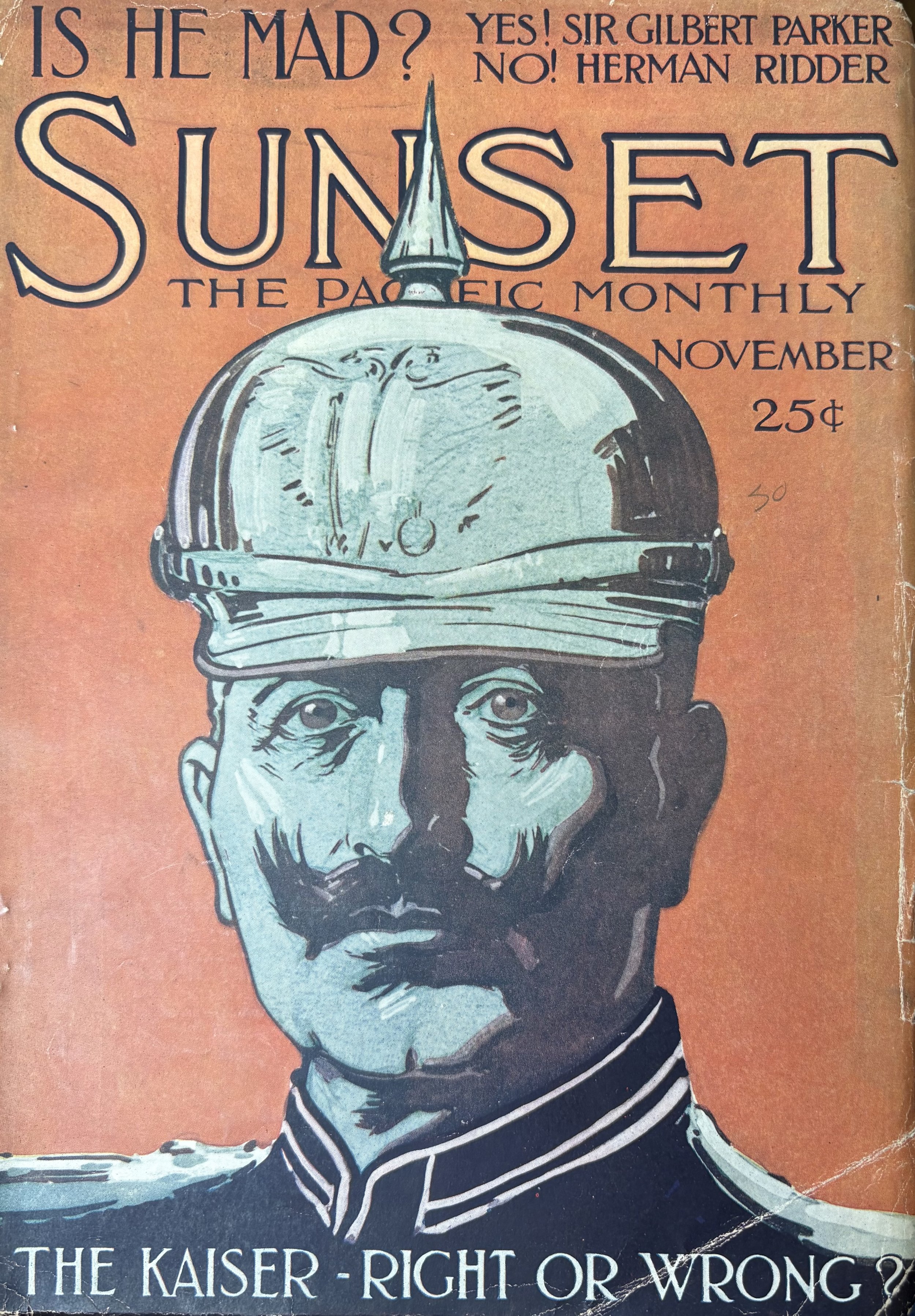 Sunset Magazine November 1914