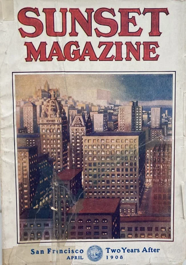 Sunset Magazine (April 1908) — Vintage Sunsets: The Covers of Sunset ...