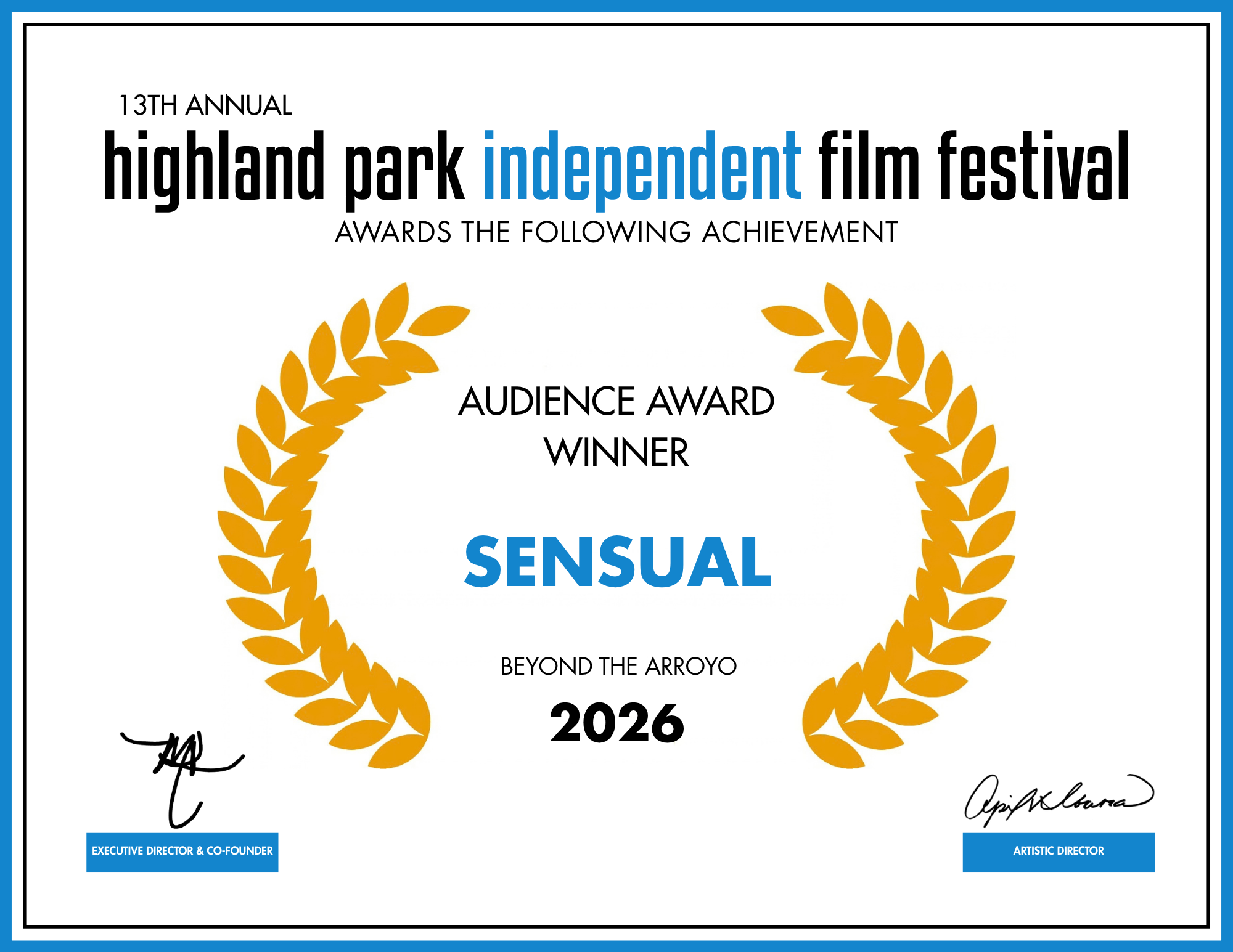 Audience Award - Beyond The Arroyo - Sensual.png