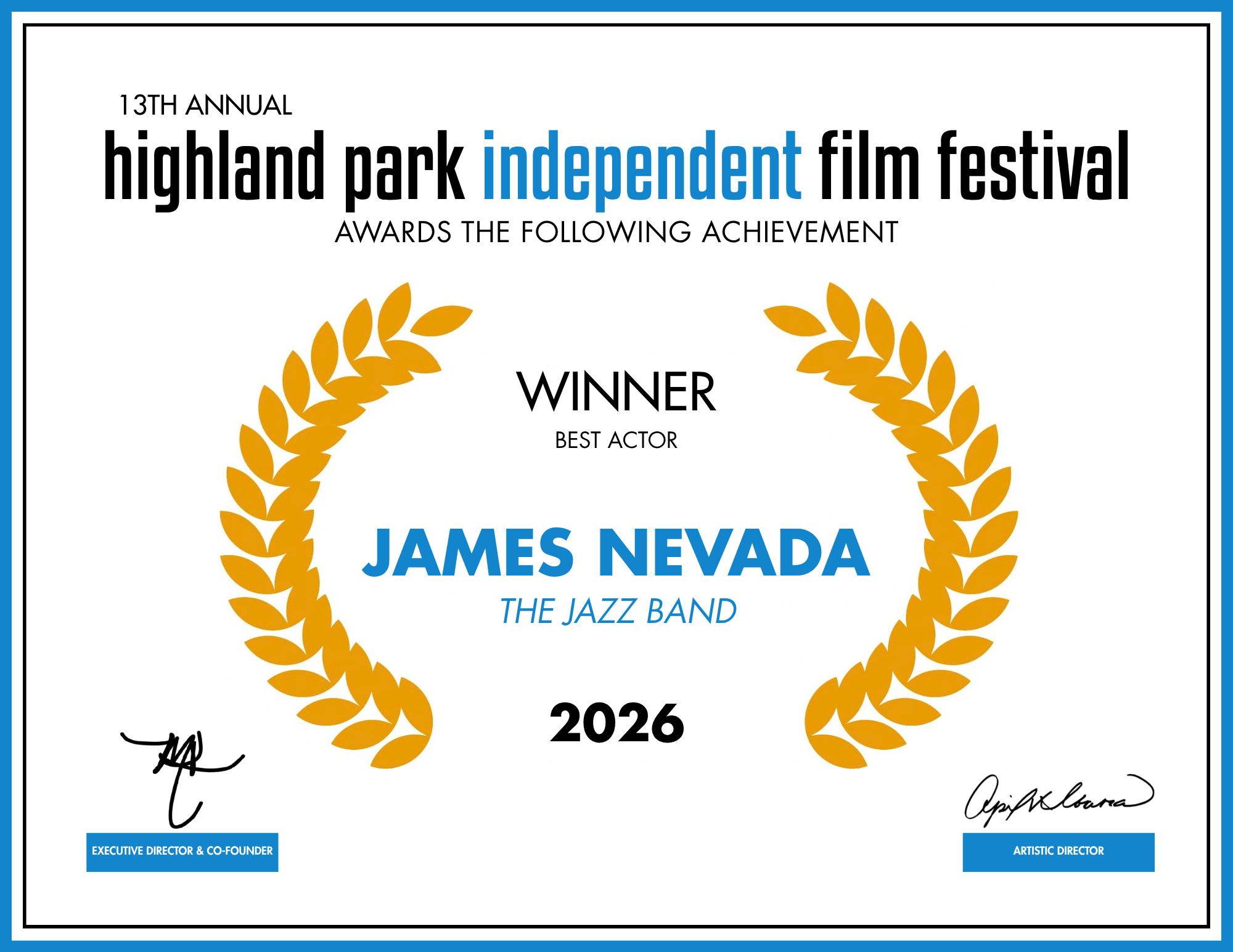 Best of Award - James Nevada - Best Actor.png