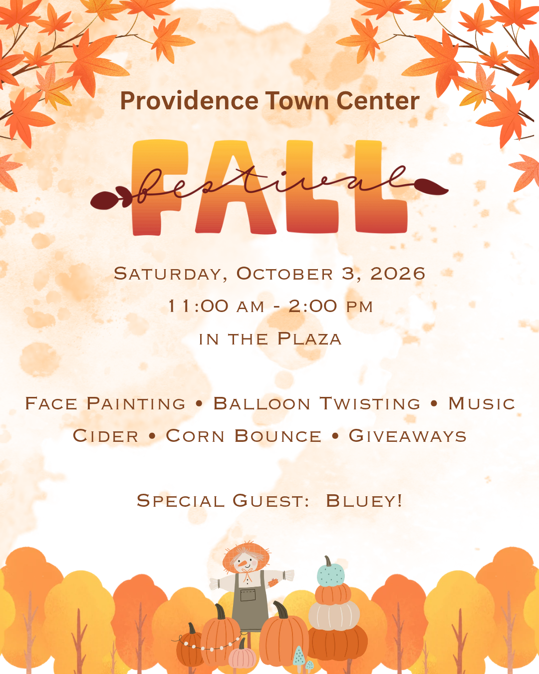 Providence Town Center Fall Festival