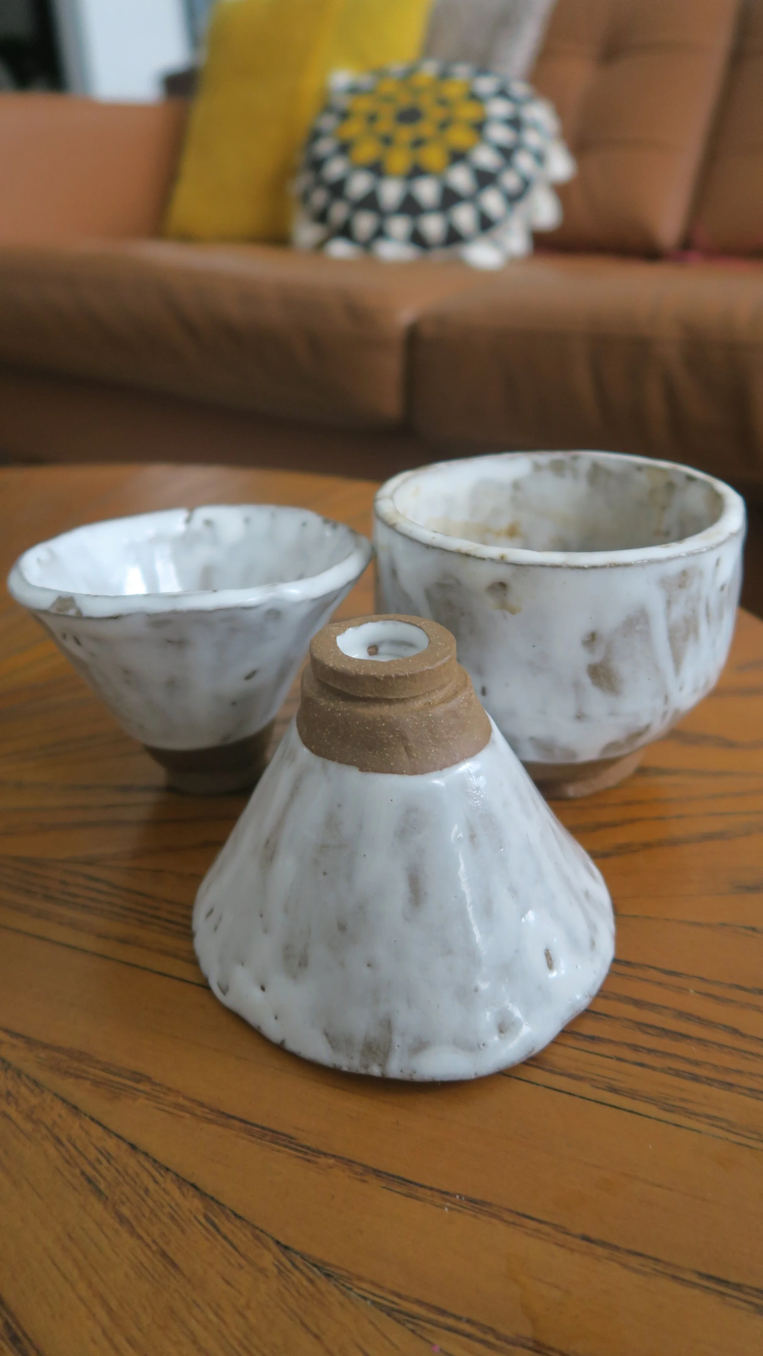 Matcha Bowl & Tea Cups (Snow White)