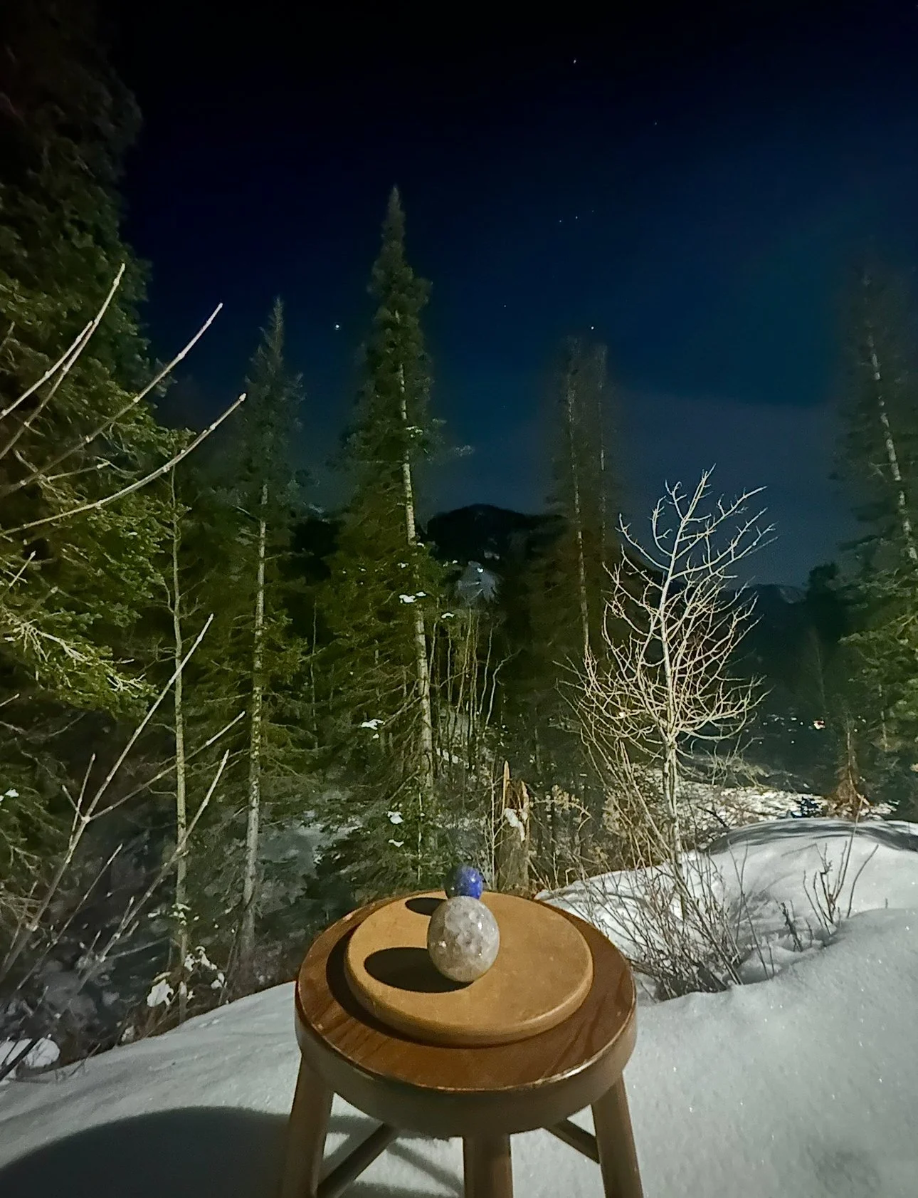 Title: Midnight on the Winter Solstice