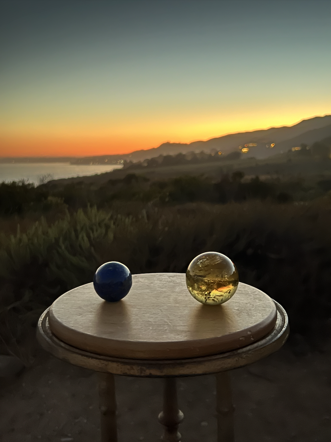 Title: Sunset on the Autumn Equinox