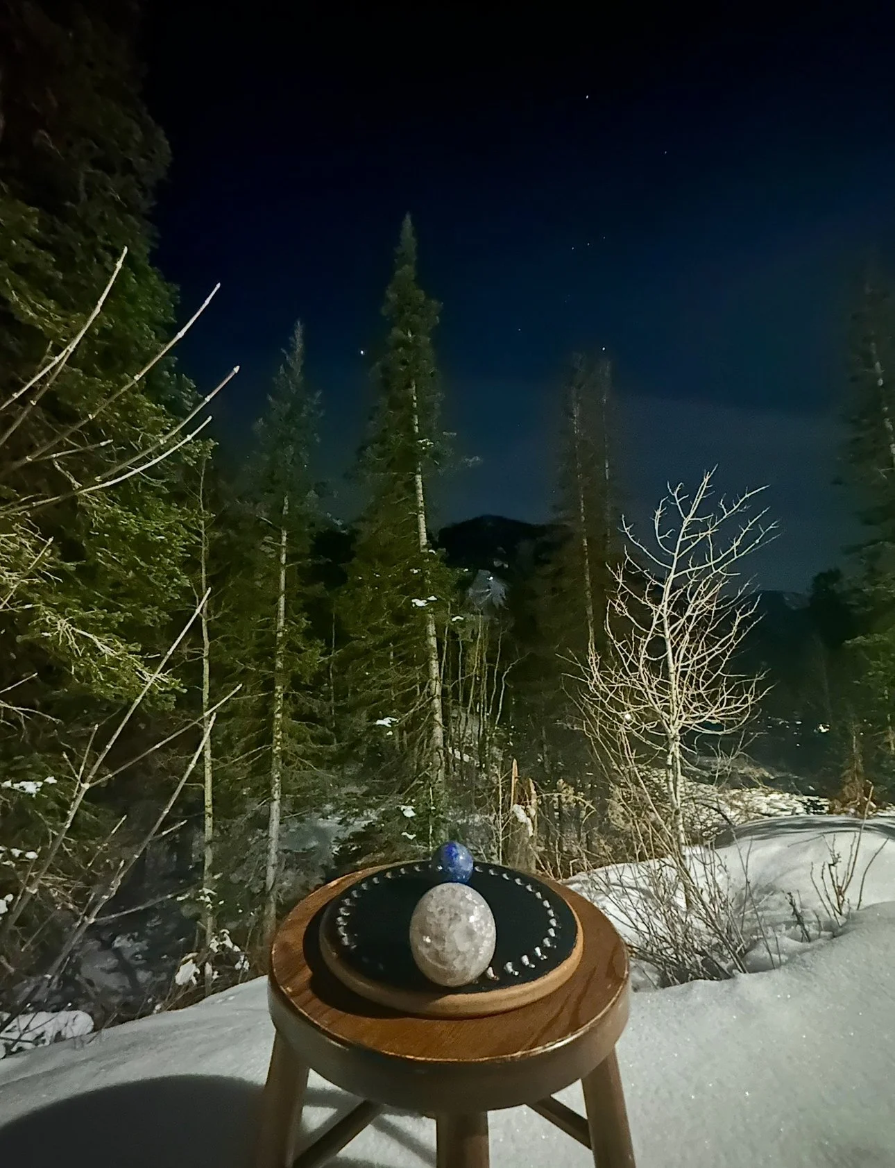 Title: Midnight on the Winter Solstice